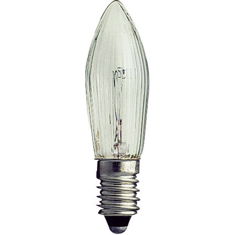 KONSTSMIDE Spezialleuchtmittel Konstsmide 1042-030 Top-Kerze 3 St. E10 34 V Klar