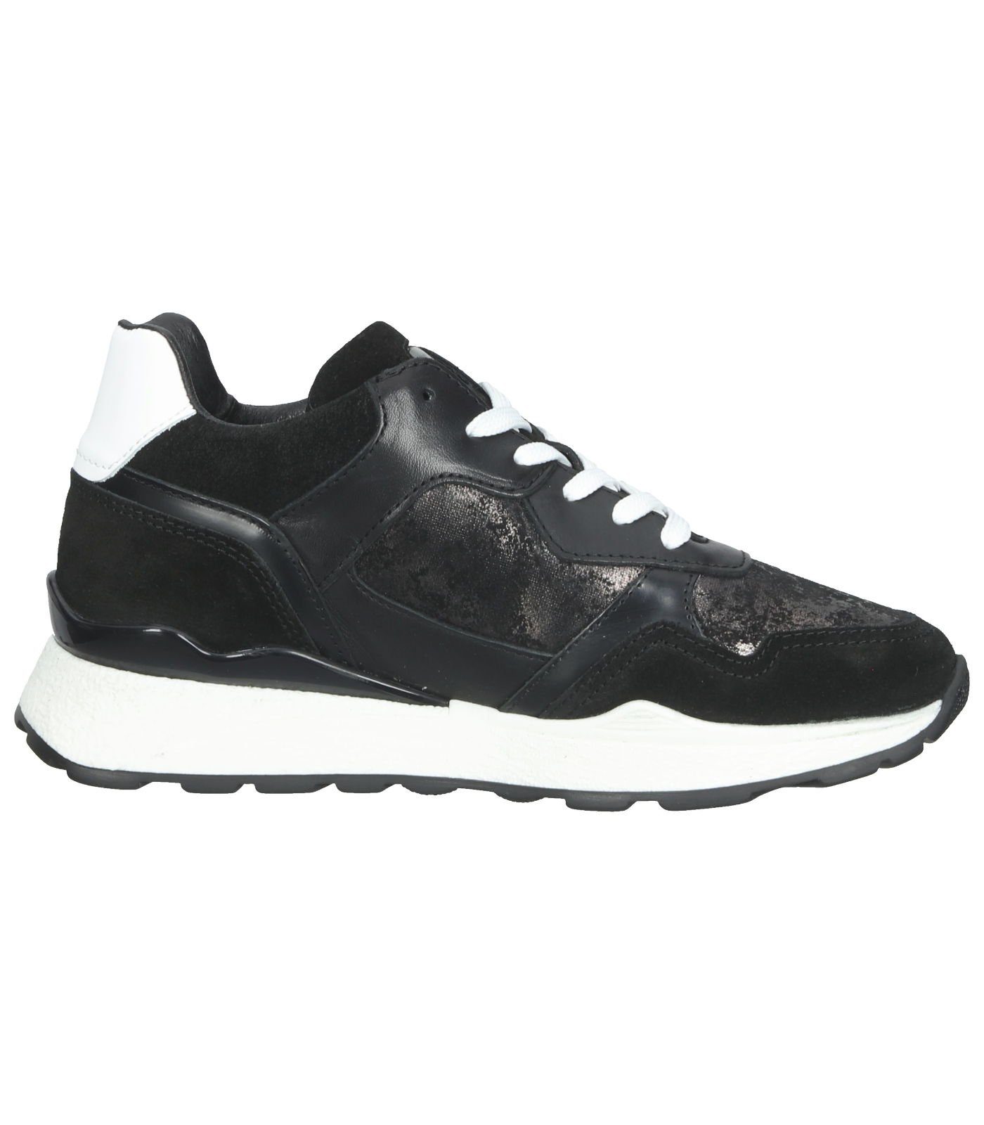 Bullboxer Schwarz Leder/Textil Sneaker Sneaker