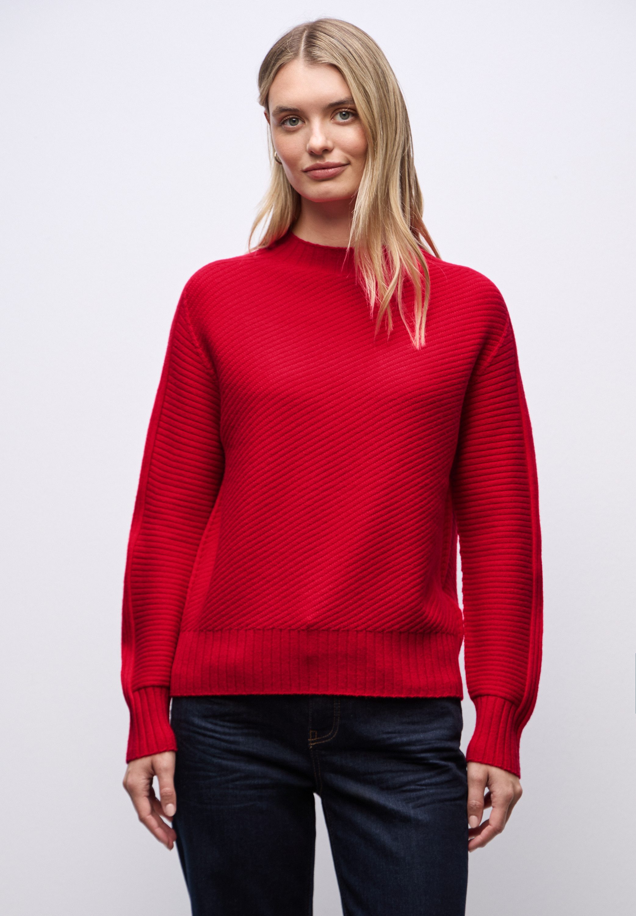 STREET ONE Strickpullover mit Turtleneck günstig online kaufen