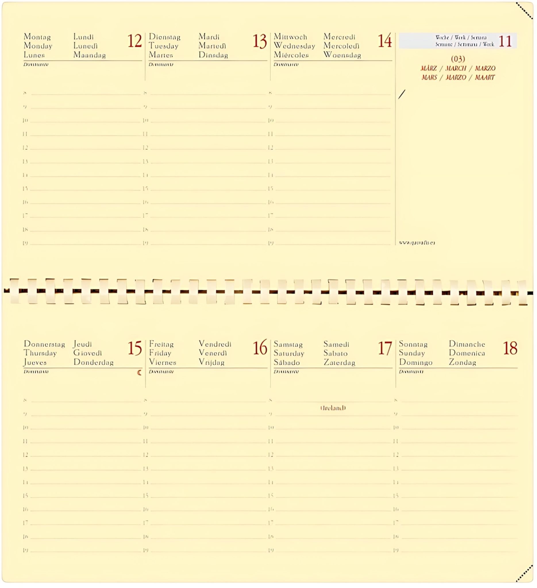 Quo Vadis Terminkalender Quo Vadis 2026 Quo Vadis Einlage Planital