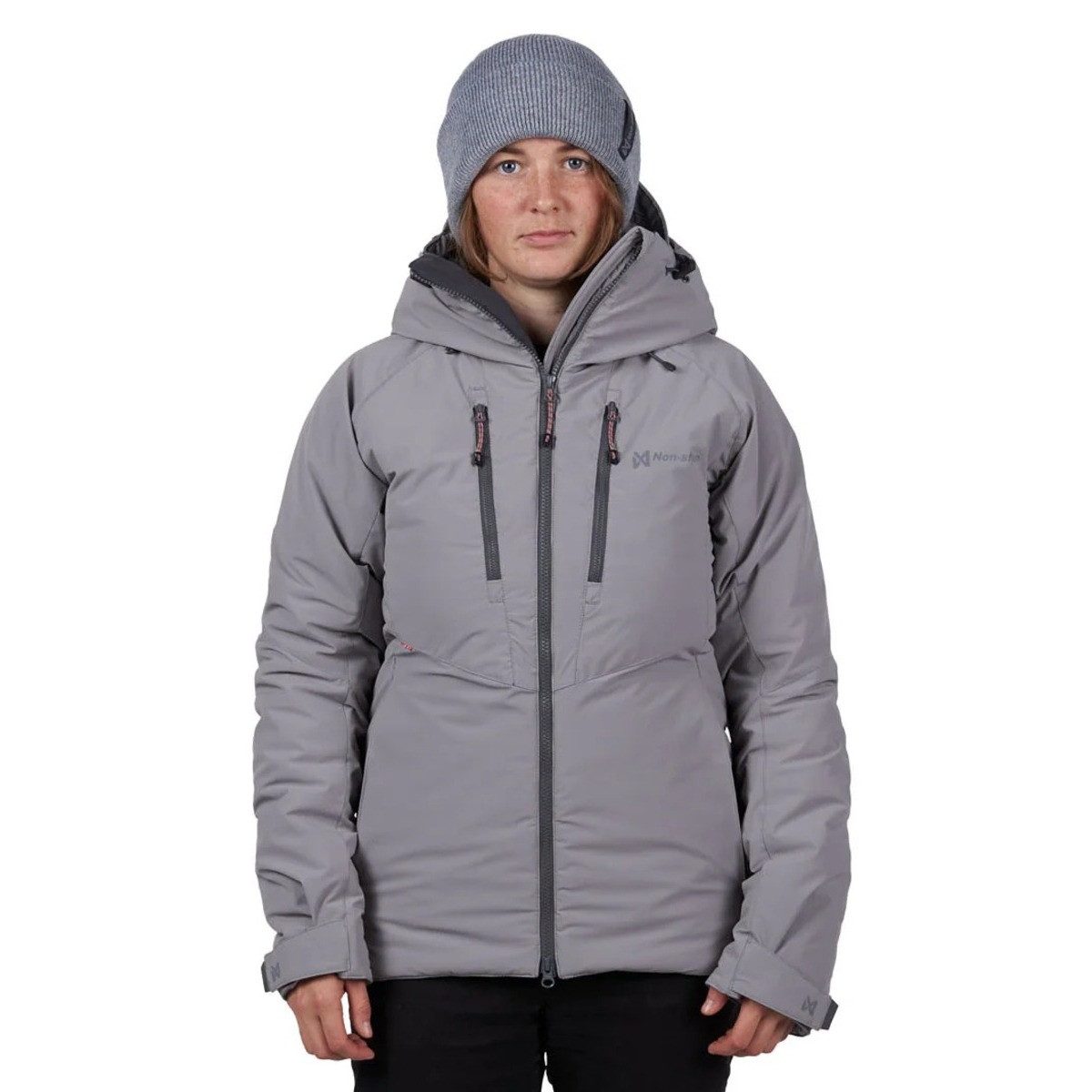 Non-stop dogwear Outdoorjacke Damen Jacke Trail Isolator+ Jacket grau