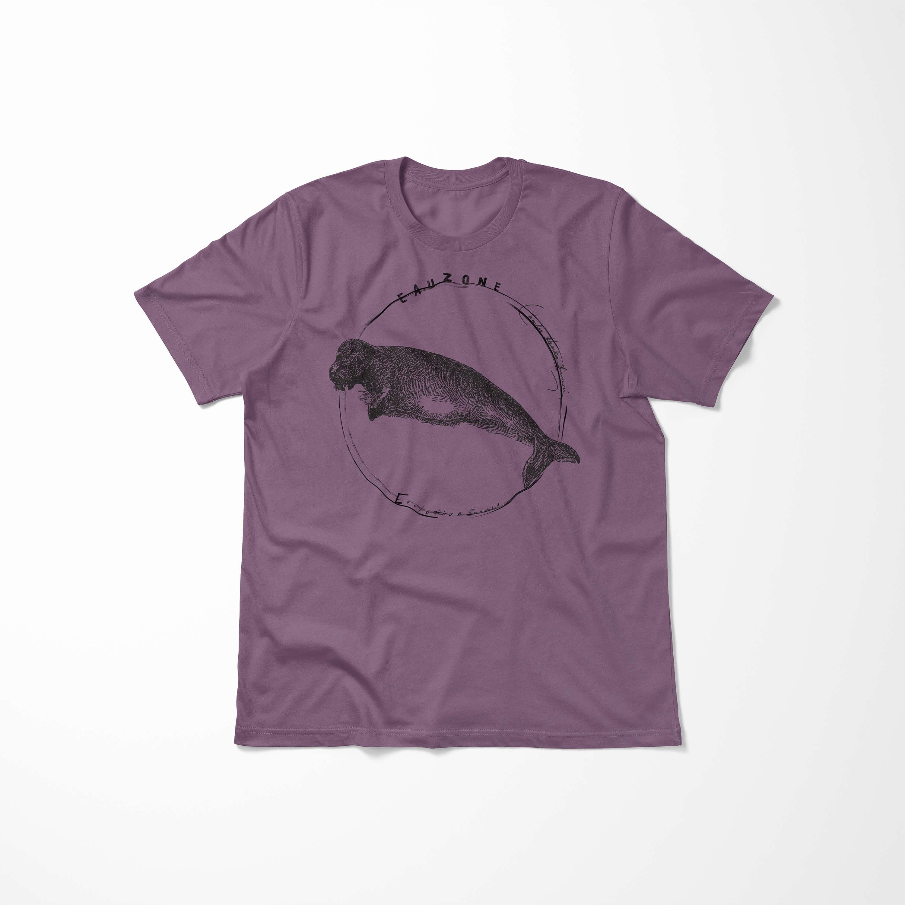 T-Shirt Shiraz Seekuh Evolution Art Sinus T-Shirt Herren