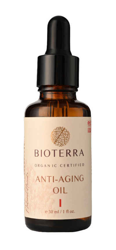 BIOTERRA Anti-Aging-Creme Bio Anti-Aging Öl 30ml Anti-Faltenpflege für alle Hauttypen, 1-tlg., 30ml, Anti-Aging, antifalten, regenerierend, straffend