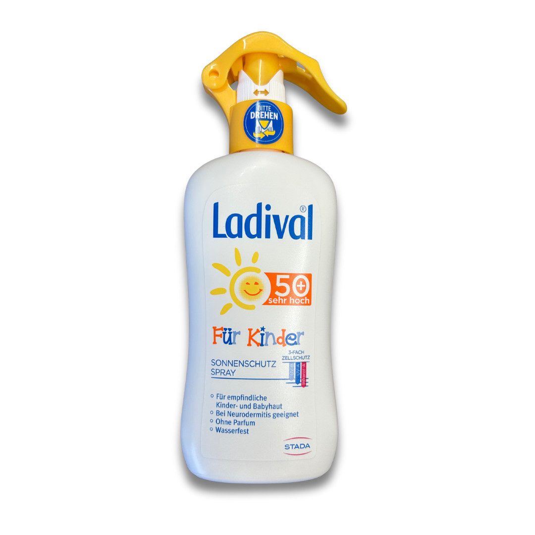 Ladival Sonnenschutzcreme Kinder Sonnenschutz Spray LSF 50+