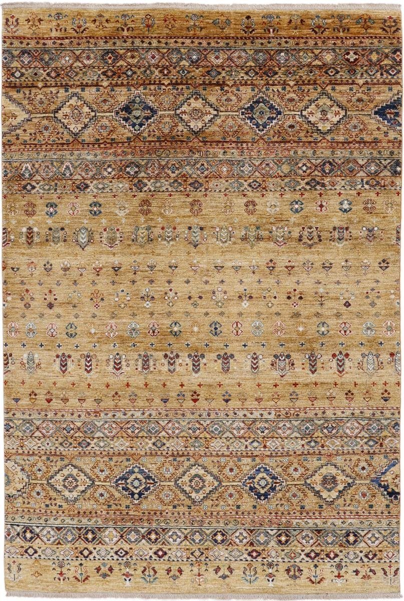 Orientteppich Arijana Shaal 172x253 Handgeknüpfter Orientteppich, Nain Trading, rechteckig, Höhe: 5 mm