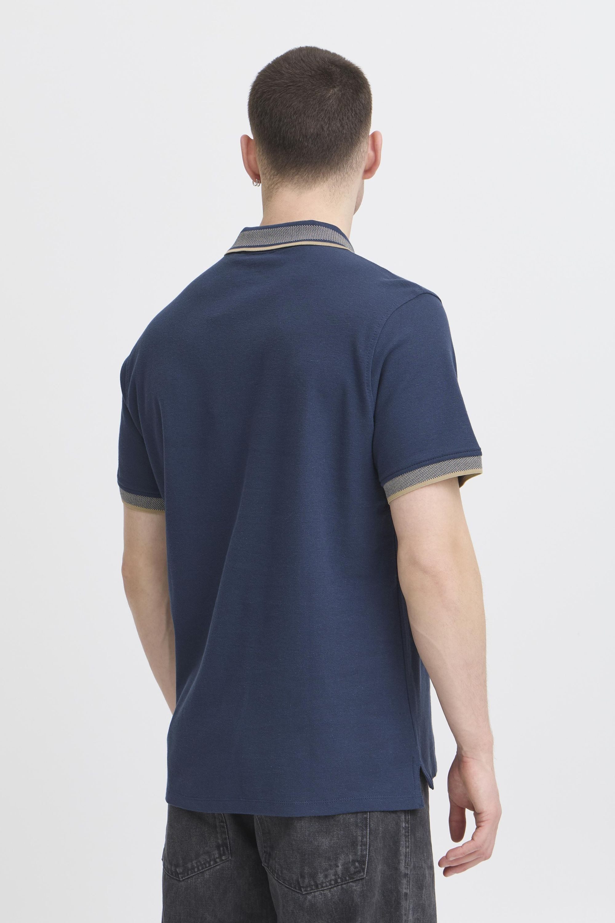 Blend Poloshirt BHElmo (1-tlg) Klassisches Poloshirt mit Stickerei