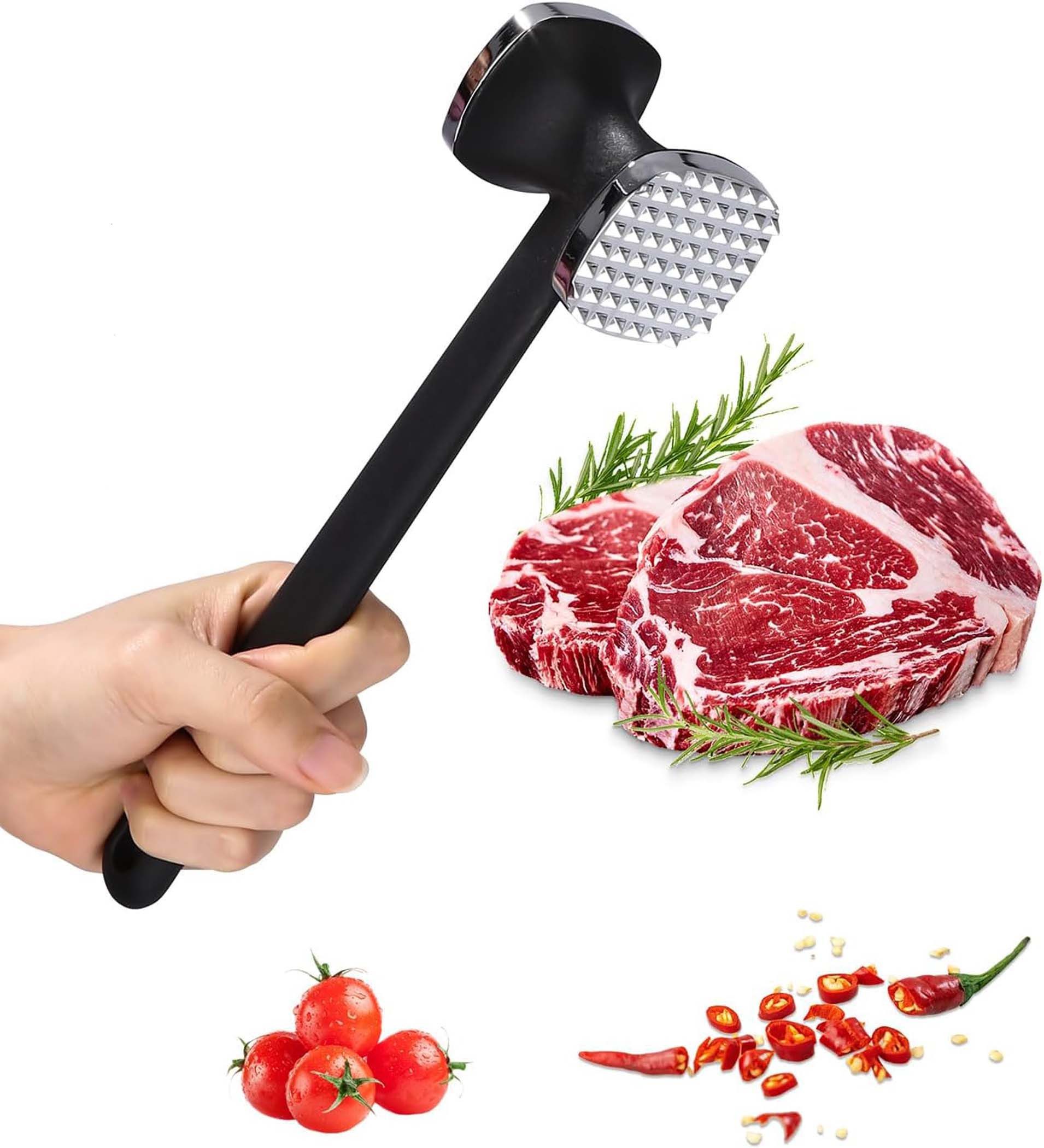 Kaket Fleischklopfer Hammer zum Klopfen von Fleisch, für die Küche