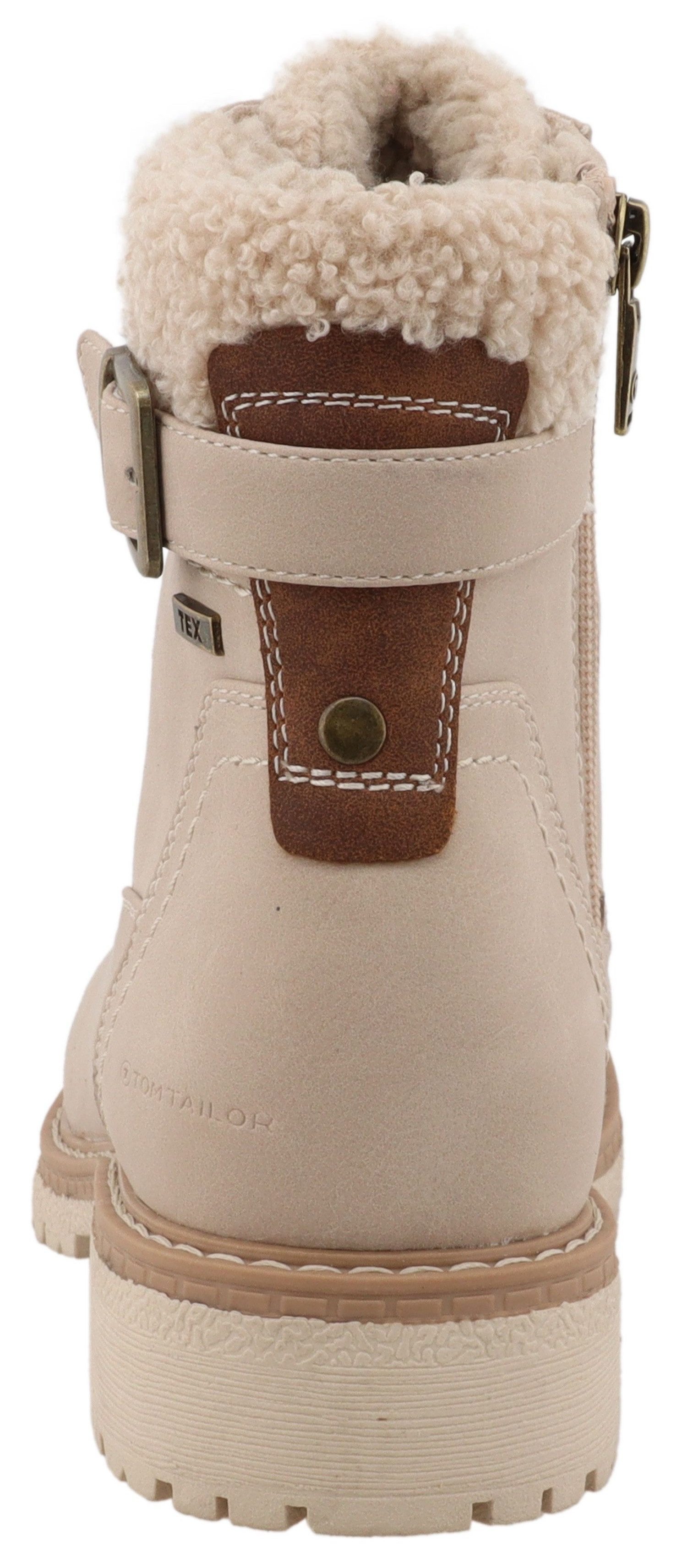 TOM TAILOR Winterboots Workerboots, Hiking Boot mit Blockabsatz günstig online kaufen