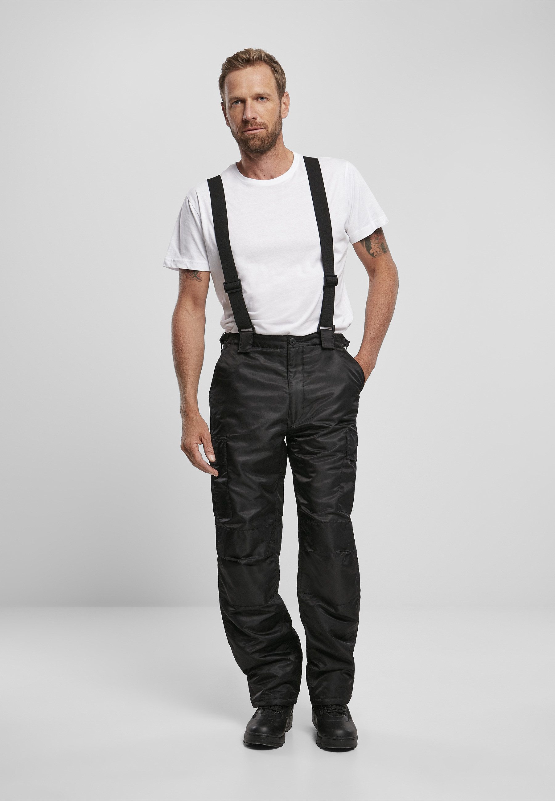 Brandit Stoffhose Brandit Herren Thermal Dungarees (1-tlg)