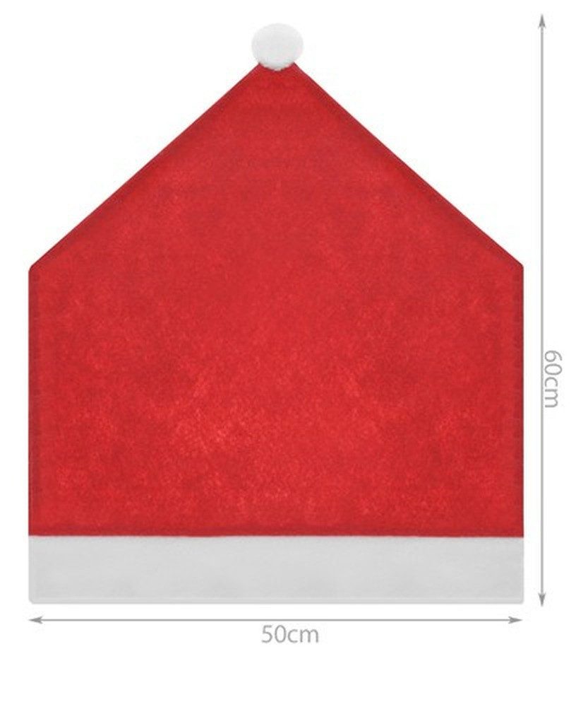 ISO TRADE Stuhlbezug Weihnachts-Stuhlhussen Tischdecken, 6 Stuhlhussen und günstig online kaufen