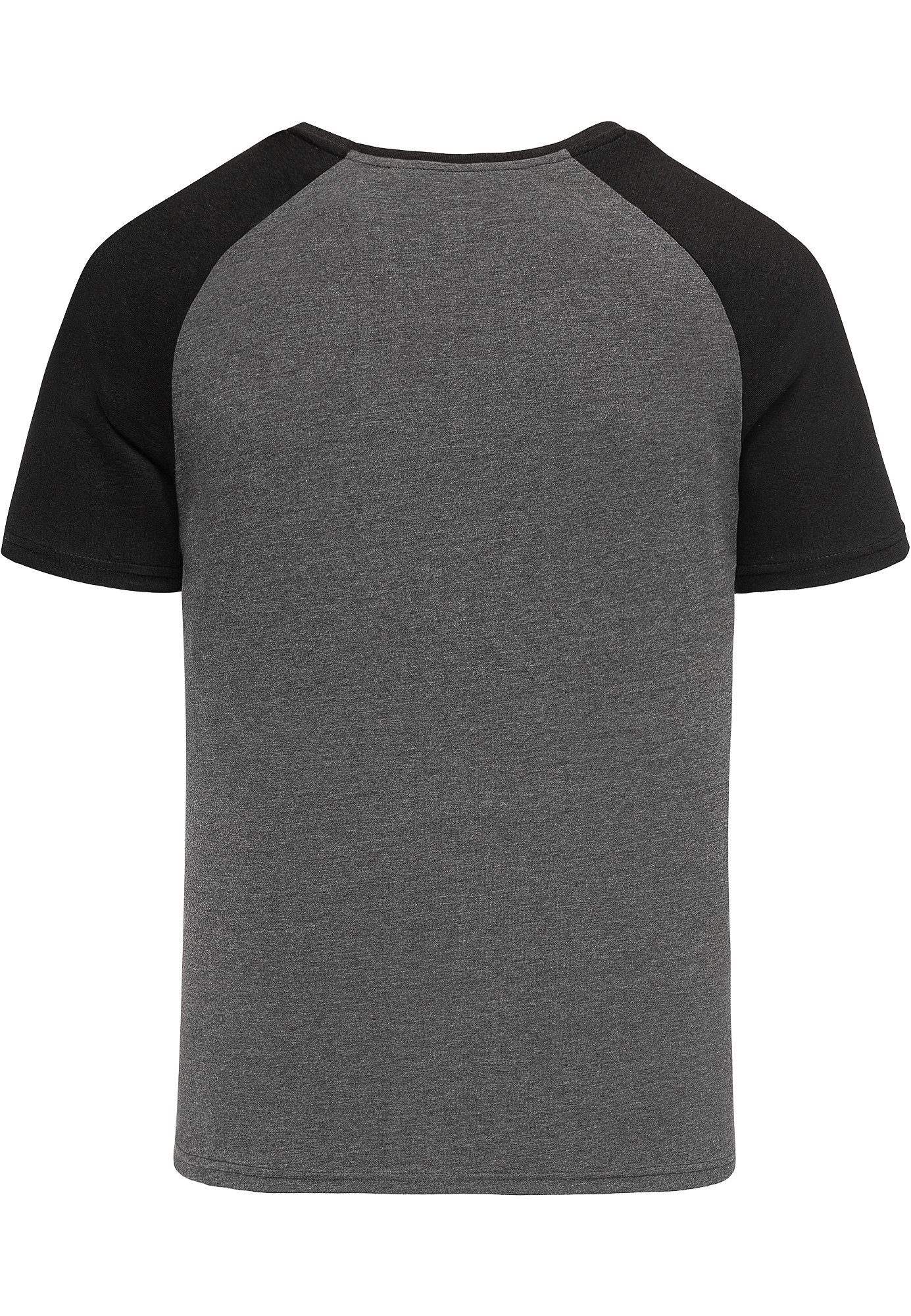 Amaci&Sons T-Shirt KENNER T-Shirt Herren Basic Raglan Shirt mit Rundhalsaus günstig online kaufen