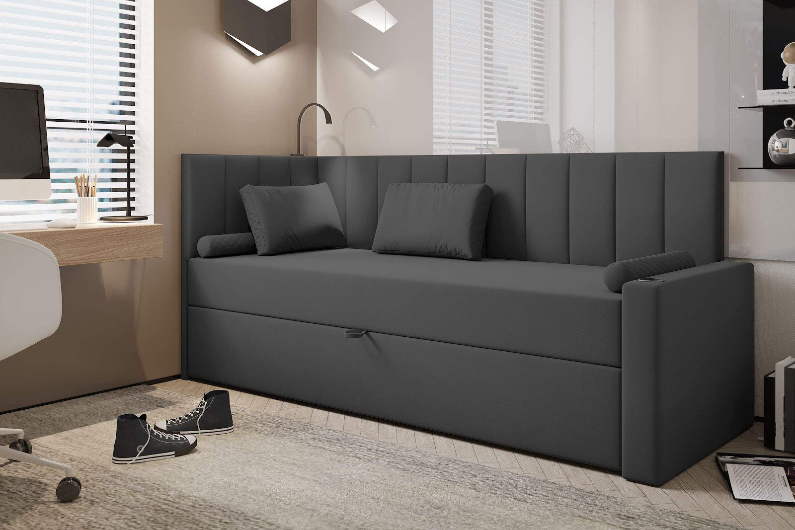 TRADA Boxspringbett TOKIO 90x200 - Bett günstig online kaufen