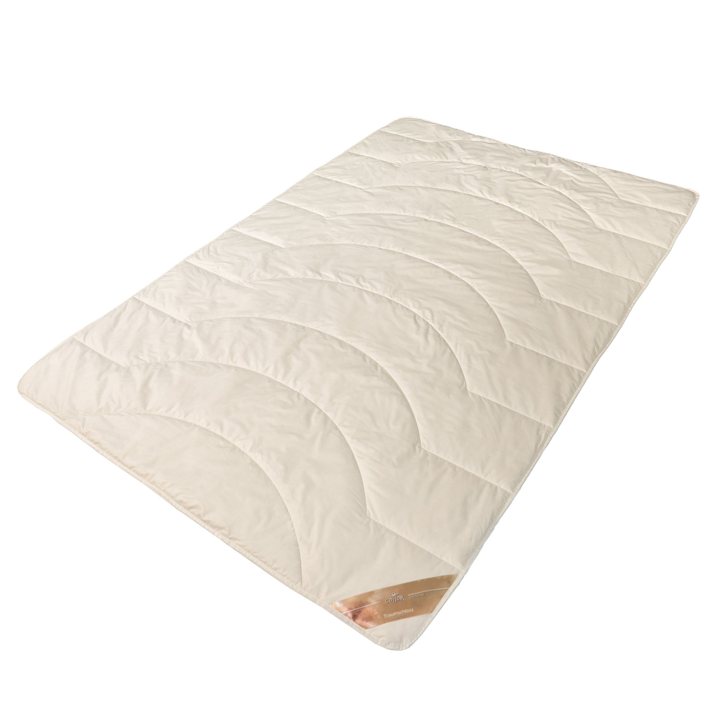 Traumschloss Naturfaserbettdecke Cotton, Füllung: 100% Baumwolle, günstig online kaufen