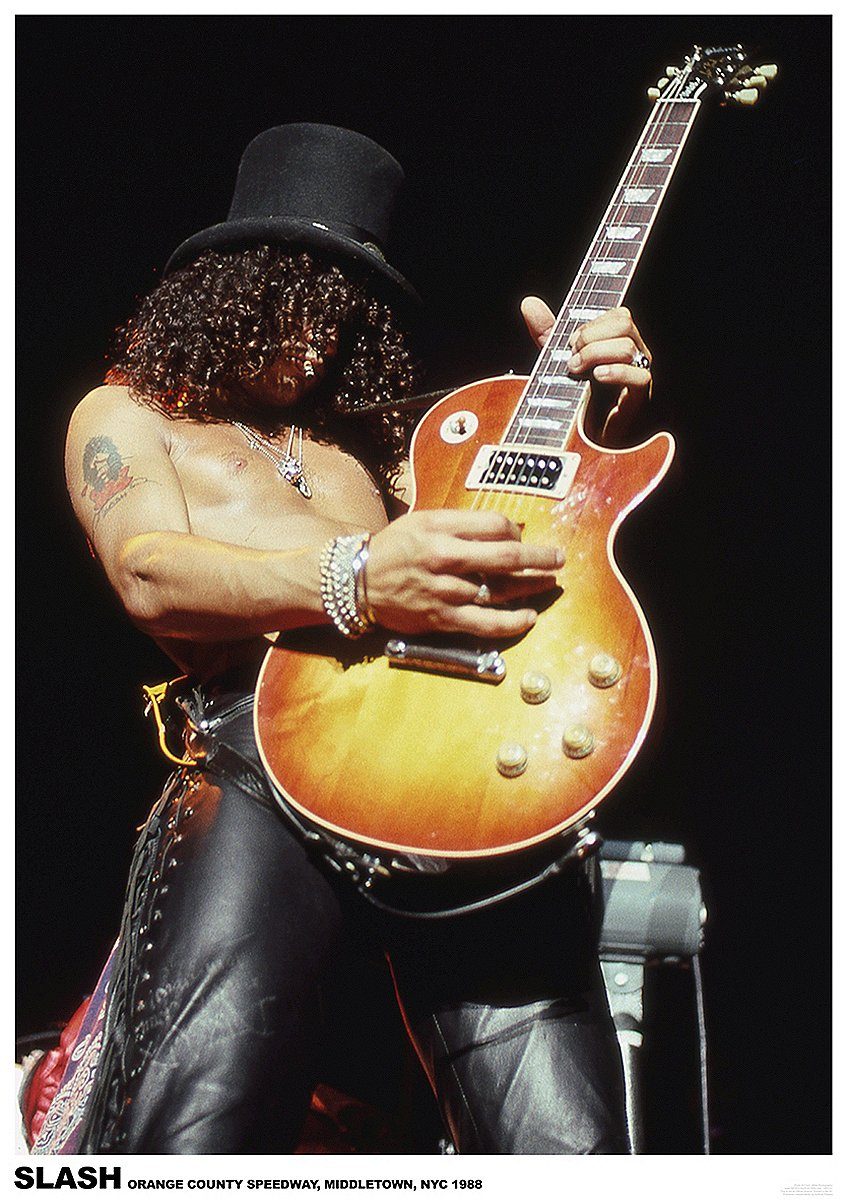 Close Up Poster Guns N' Roses Poster Slash 59,5 x 84 cm günstig online kaufen