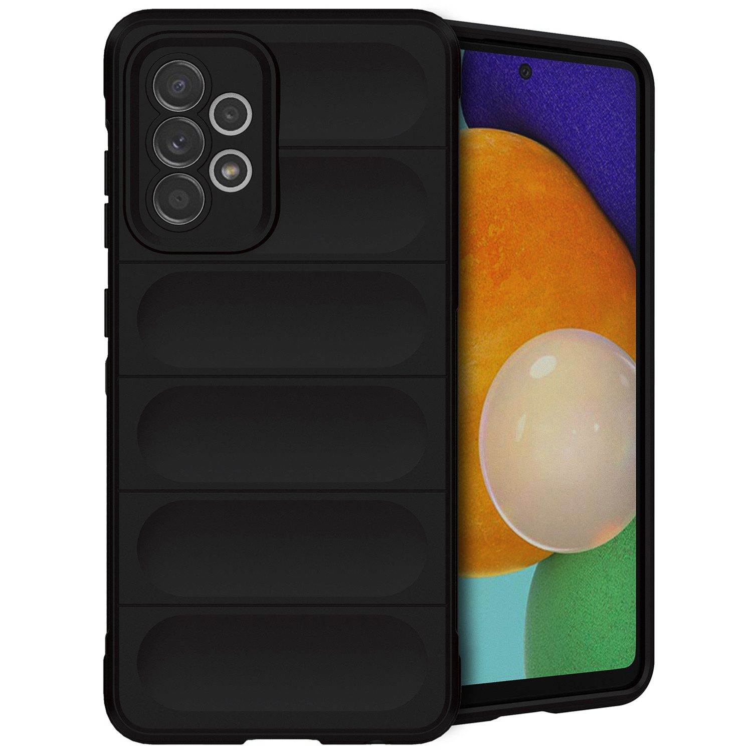 imoshion Backcover imoshion EasyGrip Backcover Samsung Galaxy A52(s) (5G/4G) - Schwarz