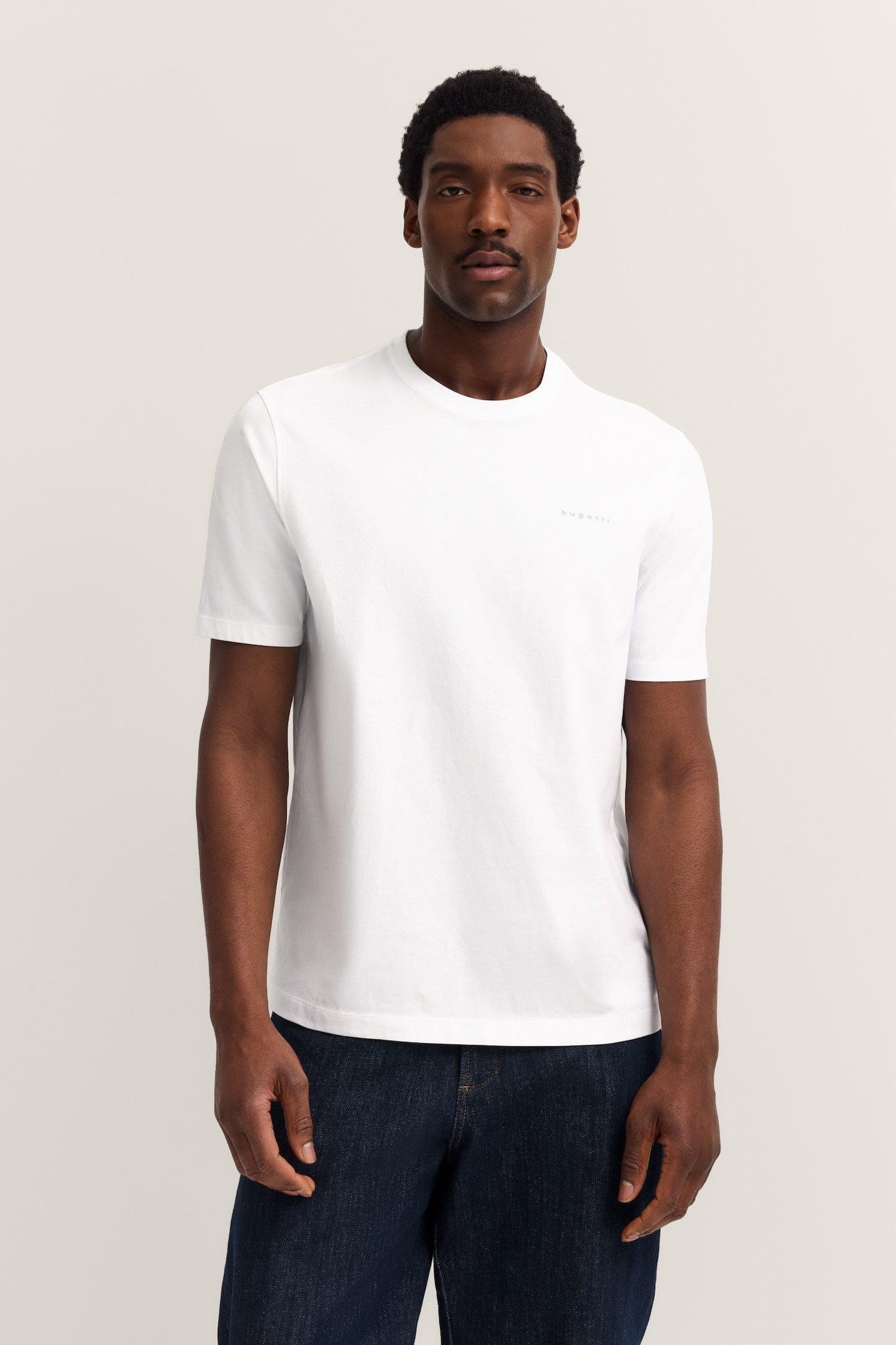 bugatti T-Shirt, aus Baumwolle günstig online kaufen