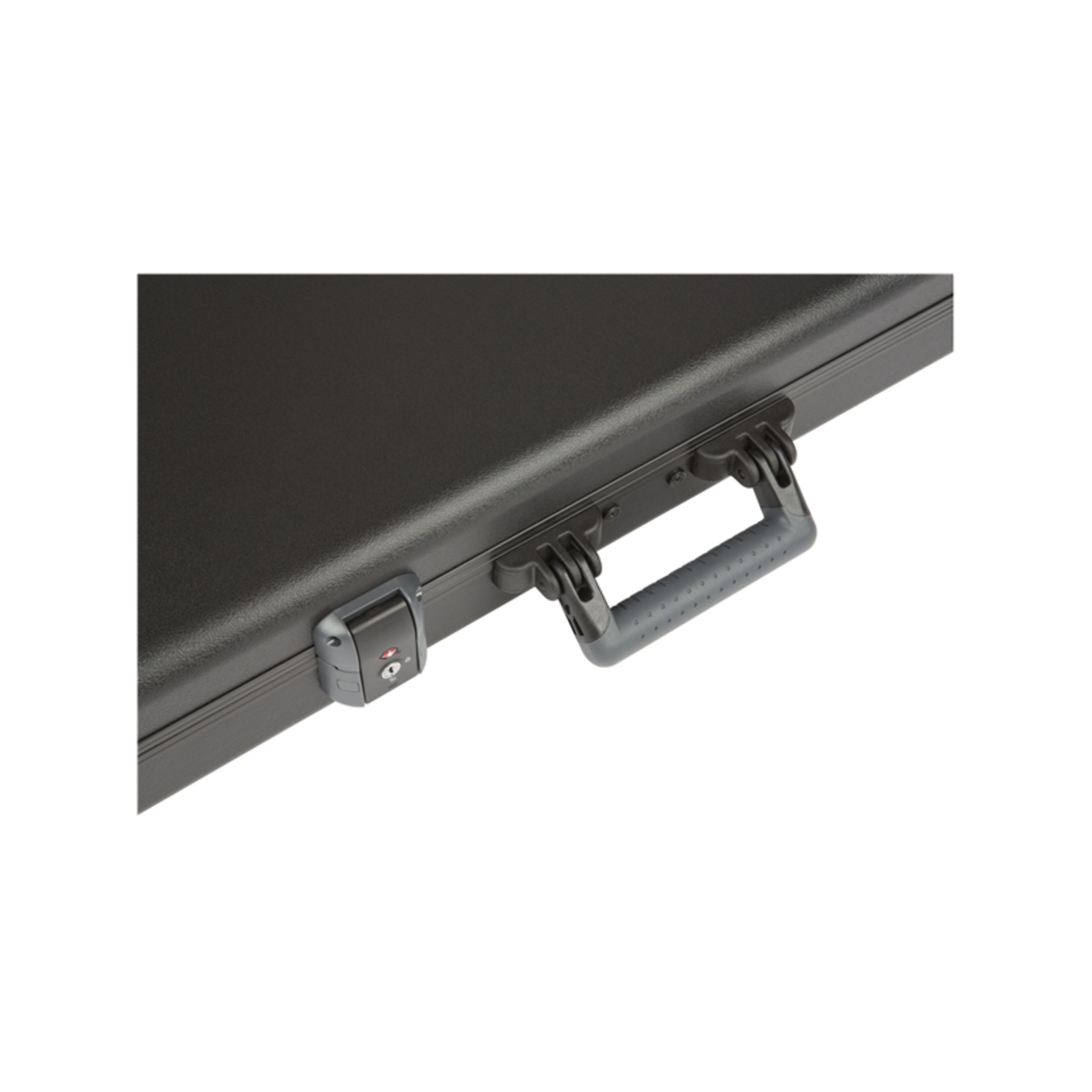 Fender E-Gitarren-Koffer, Deluxe Molded Case Strat/Tele Black - Koffer für E-Gitarren