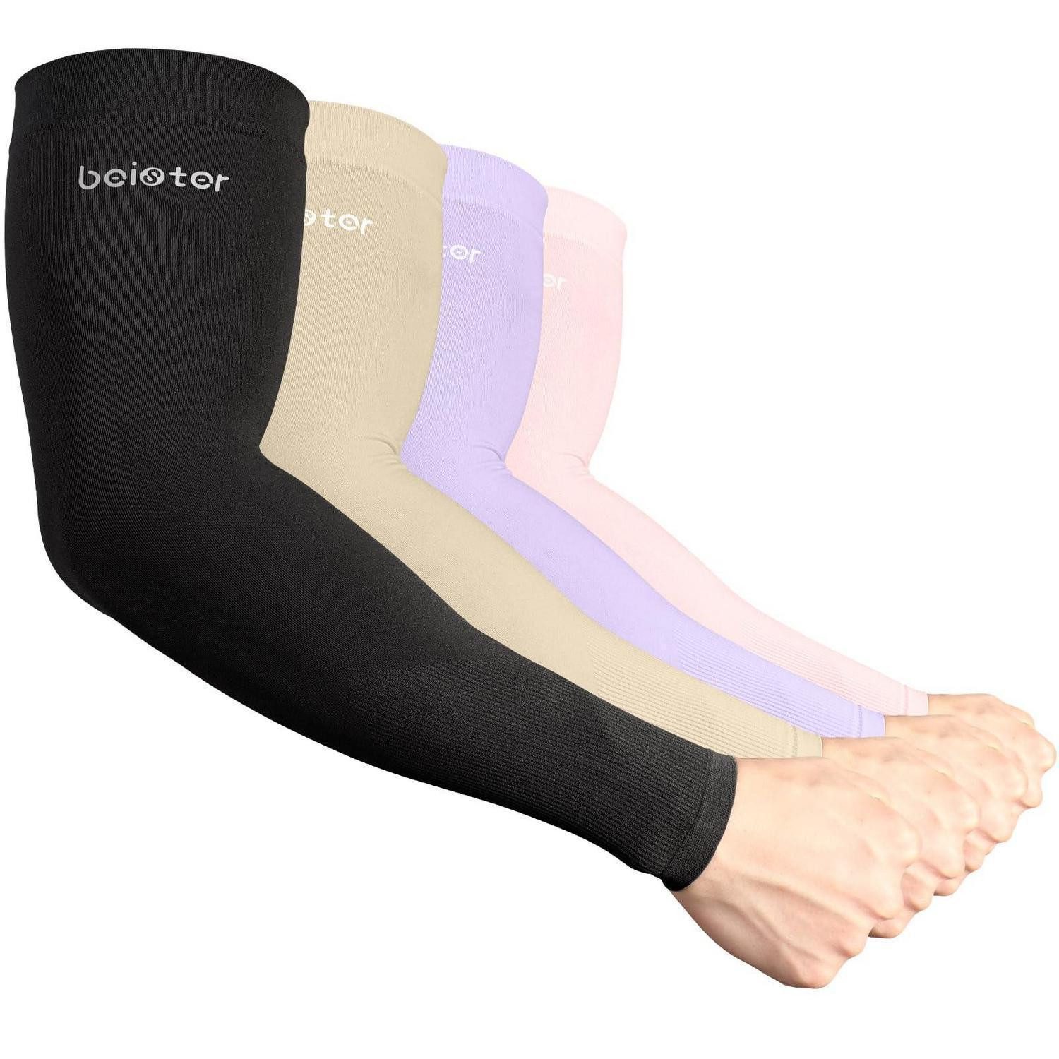 LuxusKollektion Armbandage Arm Sleeves UV-Schutz kühlend Kompression Plus Size