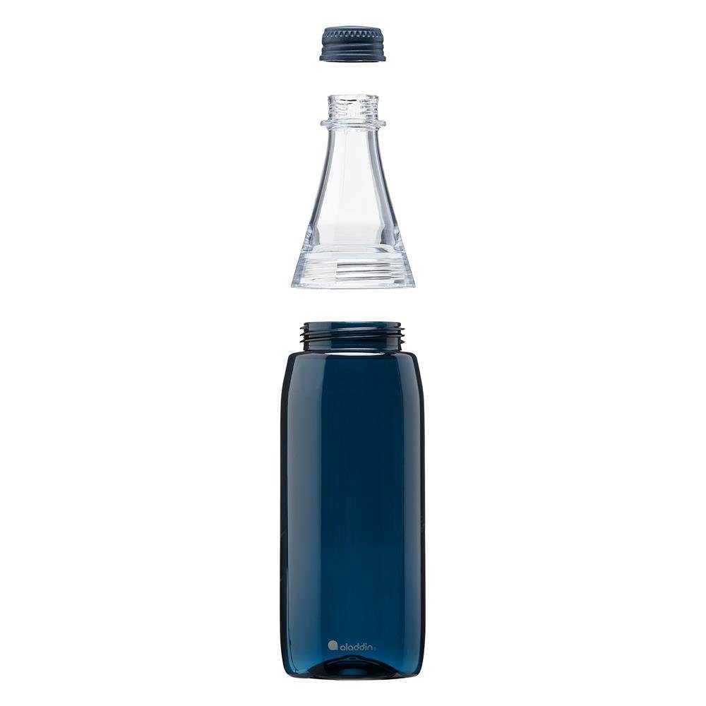 Twist Spülmaschinenfest 0,7L, Blau Go, Trinkflasche Fresco für geeignet, Kohlensäure & Navy aladdin