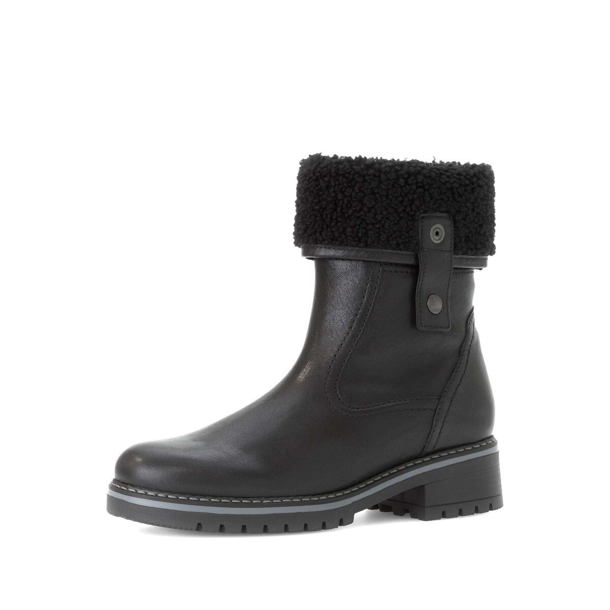 Gabor Winterstiefelette Materialmix Leder/Lederimitat Winterstiefelette günstig online kaufen