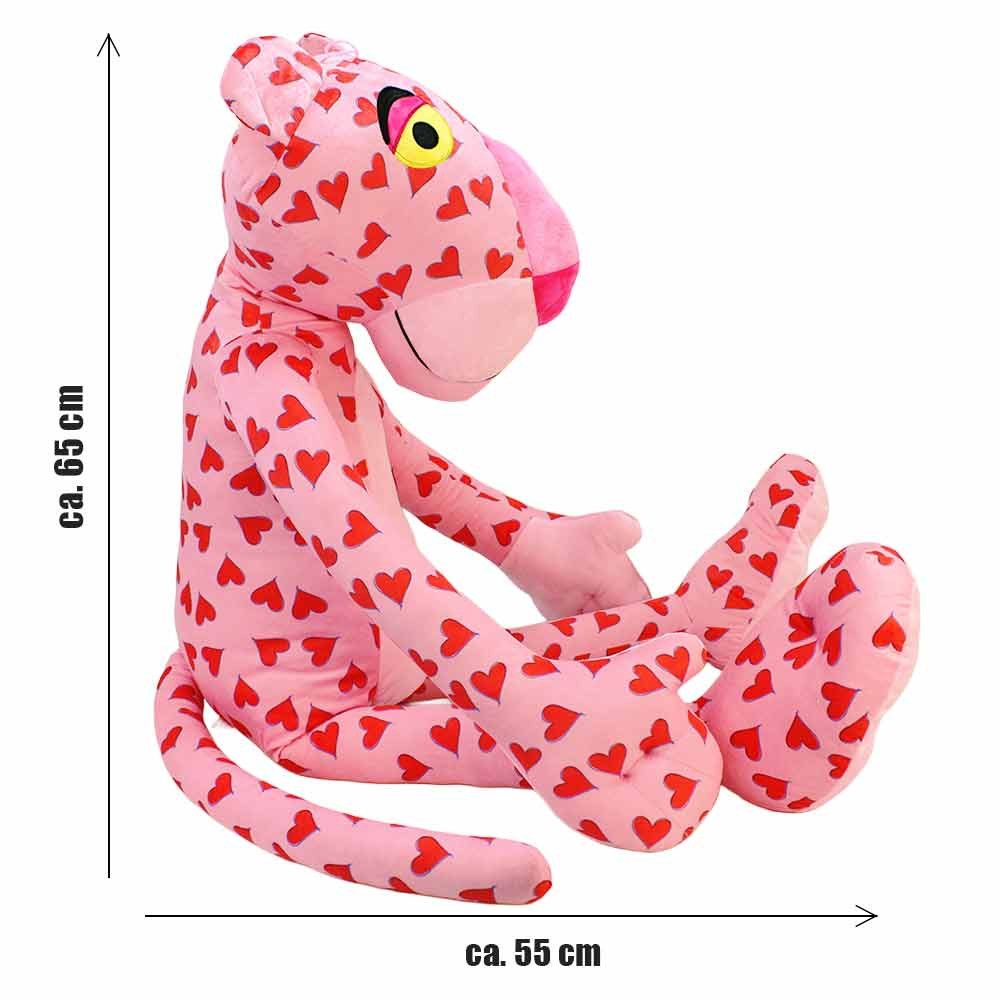 BEMIRO Kuscheltier Pink Panther XXL Kuscheltier - ca. 120 cm (1-St)