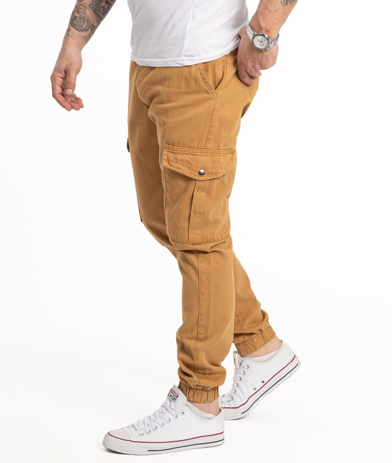 Rock Creek Cargohose Herren Caroghose mit Taschen RC-2356