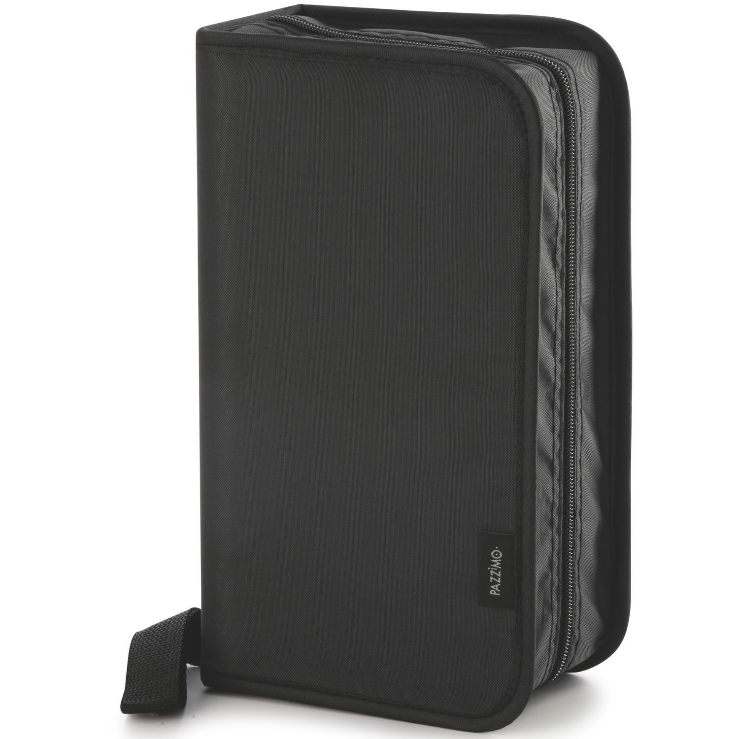 Hama CD-Hülle 120er CD-Tasche Wallet Aufbewahrung Schwarz, für 120x CD DVD Blu-Ray Disc Sleeves Case Hülle Schutzhülle Antistatik