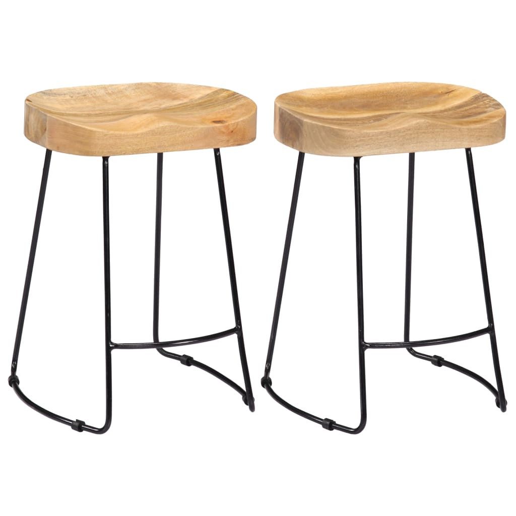Barhocker Gavin Barhocker 2 Stk. Massivholz