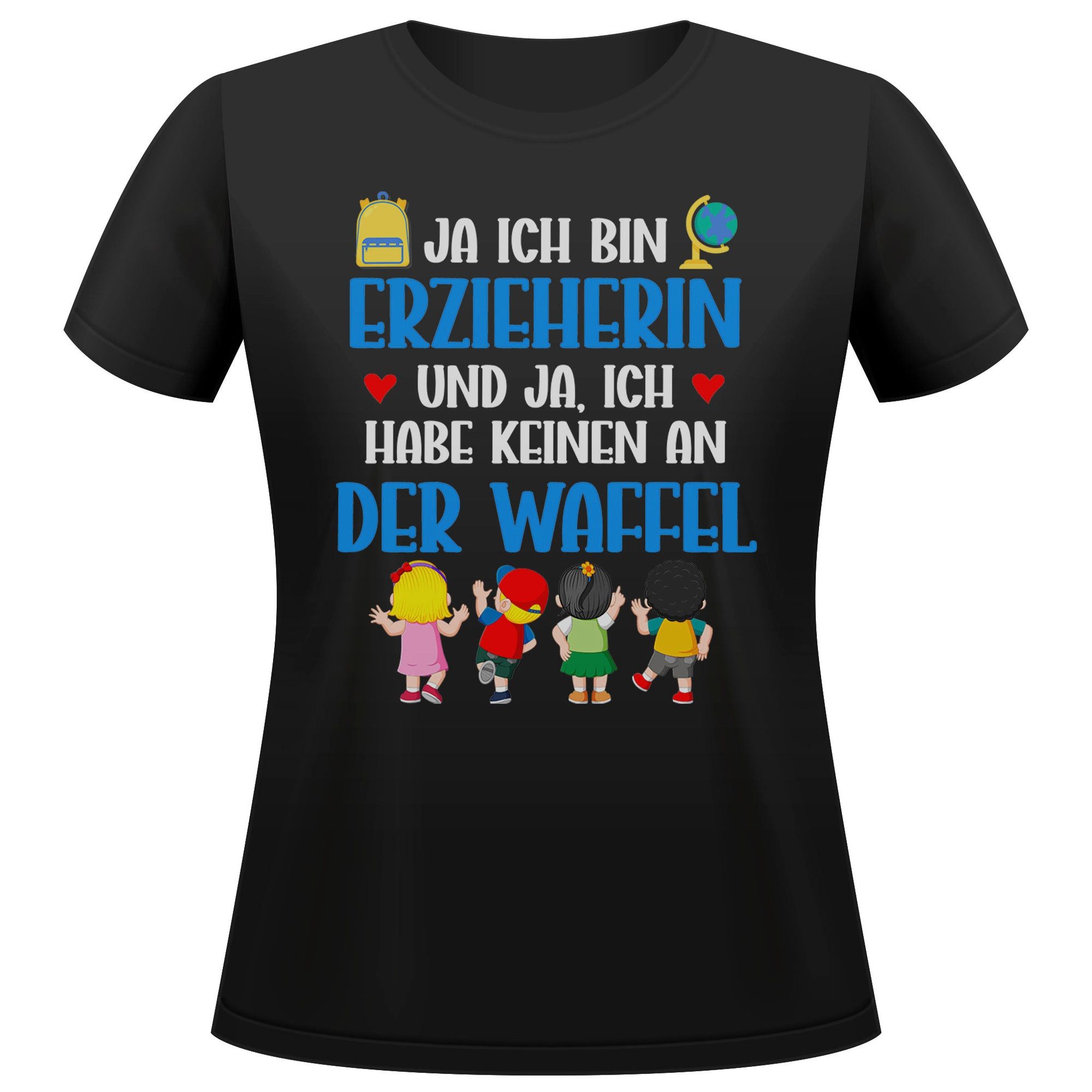 T-Shirt Erzieherin Geschenk Frauen Spruch Beruf Ausbildung Studium Abschluss