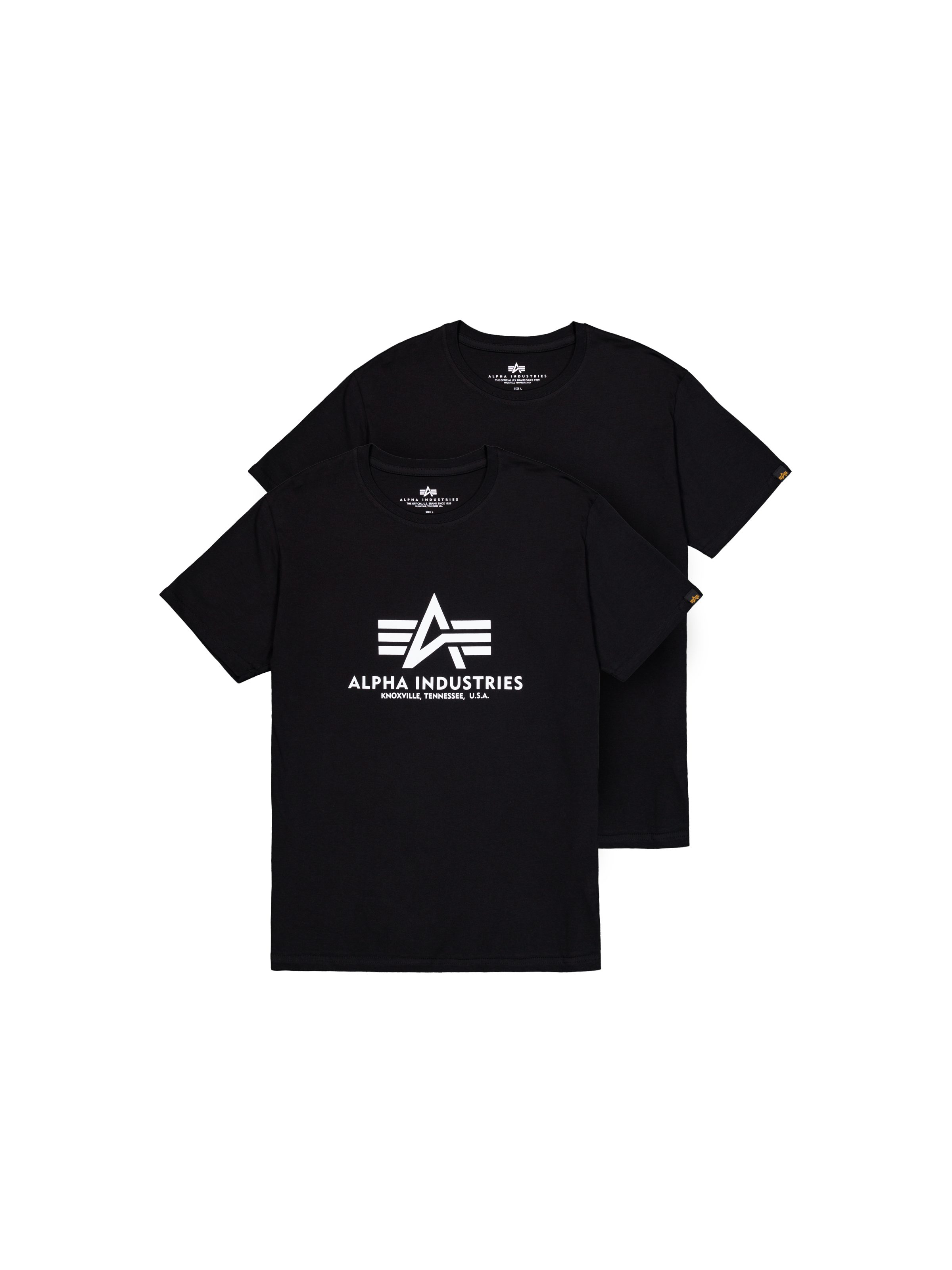 Alpha Industries Rundhalsshirt Basic T 2 Pack (Set, 2-tlg)