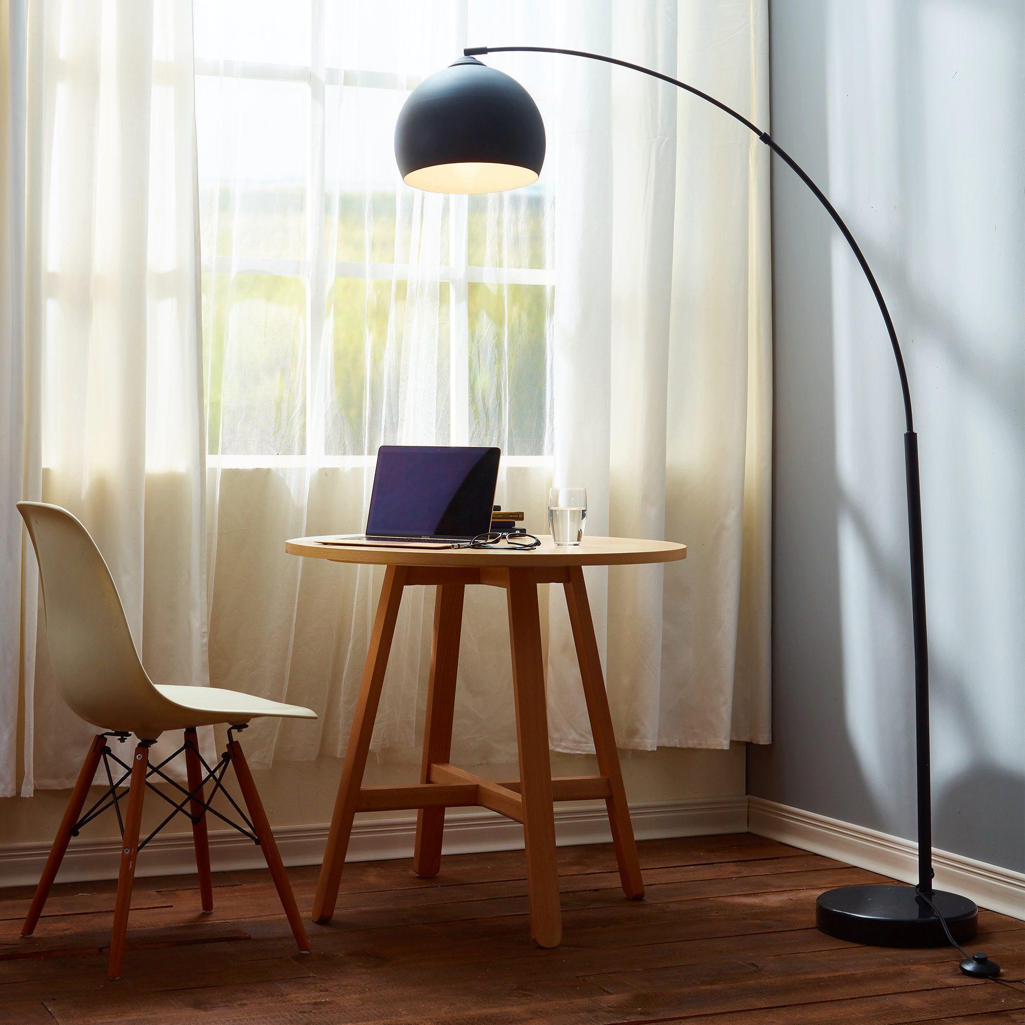 Teamson Home Bogenlampe Gebogene Stehlampe aus günstig online kaufen