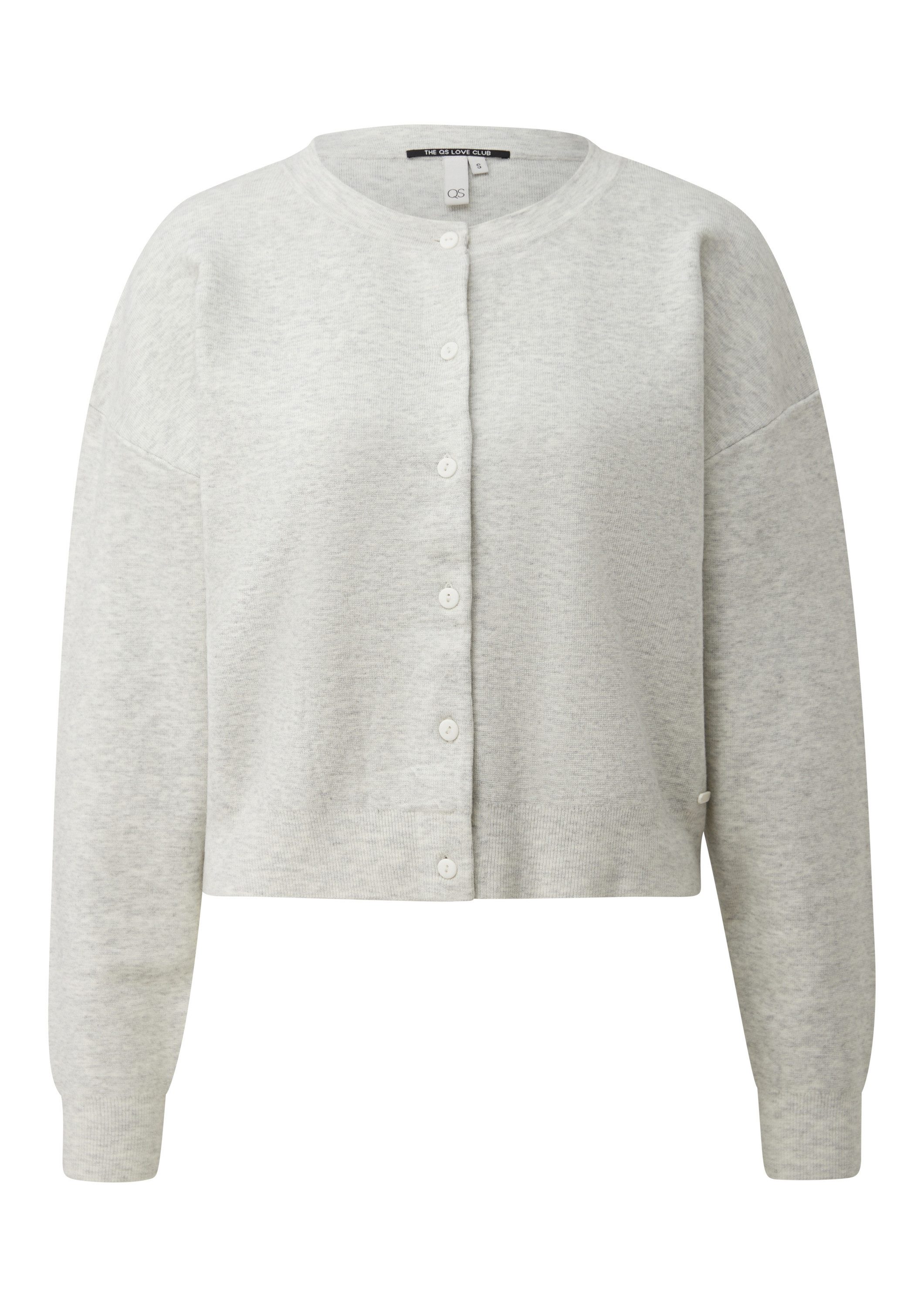 QS Cardigan Strickjacke Weiche Strickjacke günstig online kaufen