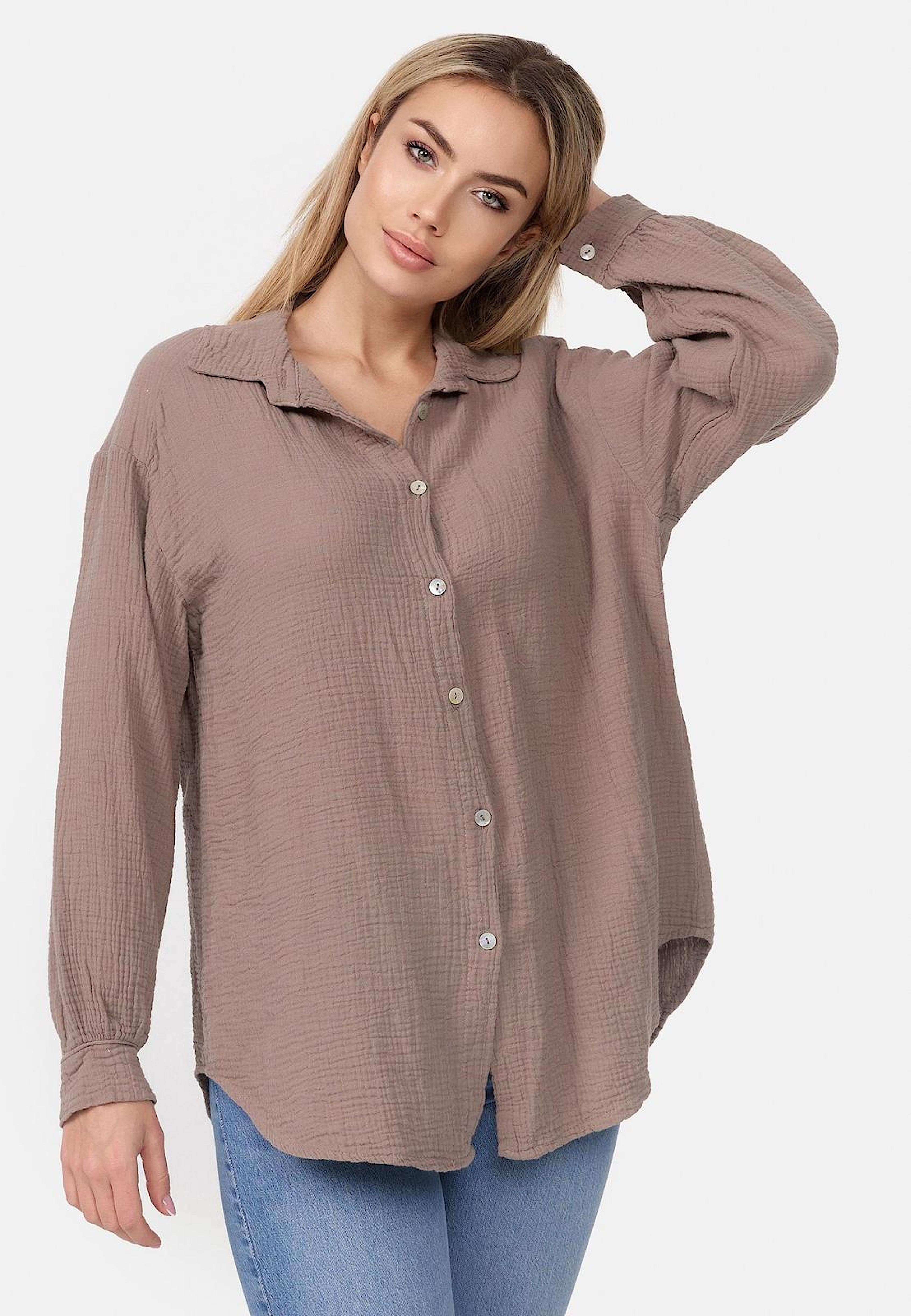 Worldclassca Hemdbluse Worldclassca Bluse Hemdbluse Tunika günstig online kaufen