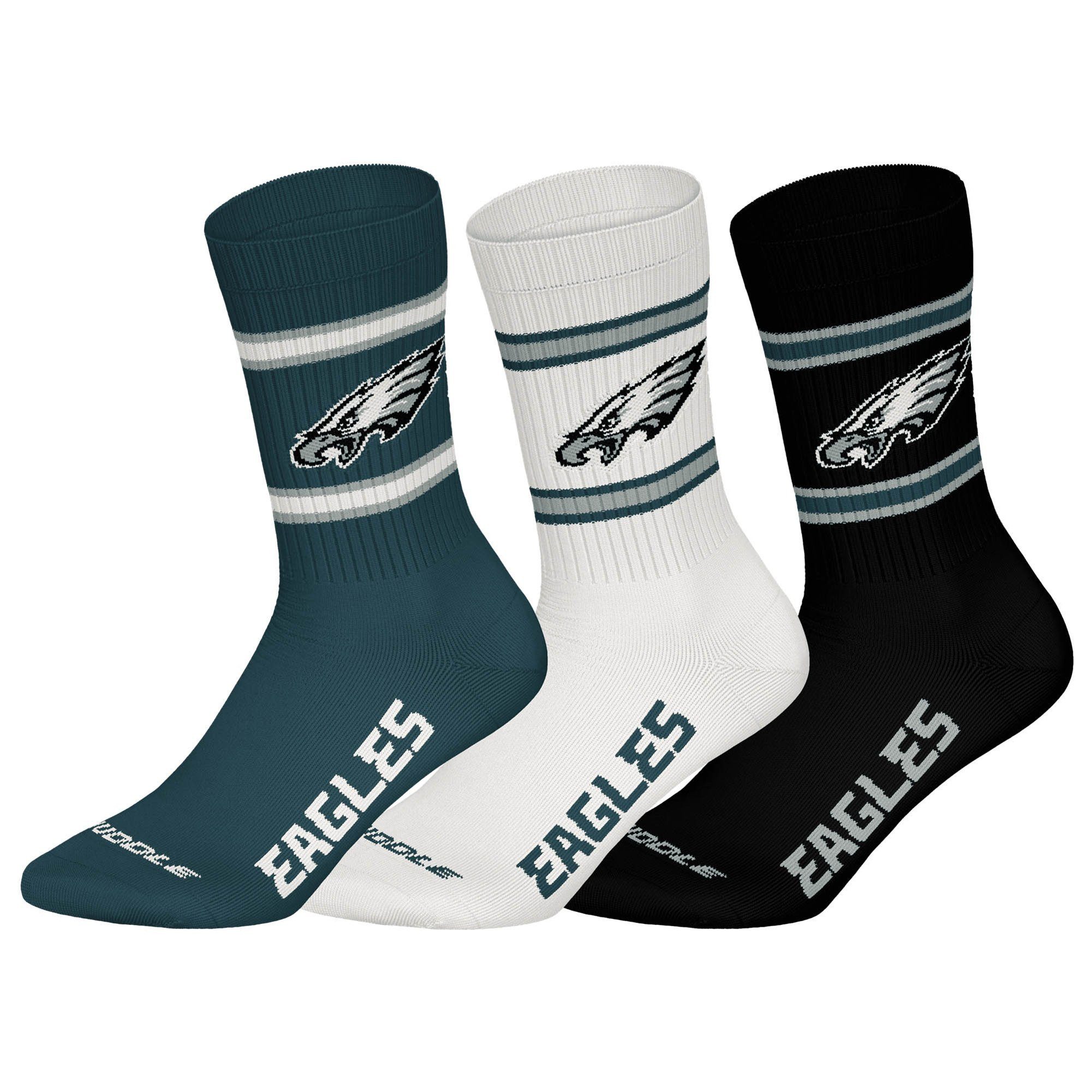NFL Kurzsocken Unisex Socken 3er Pack Baumwolle (Packung, 3er Pack)