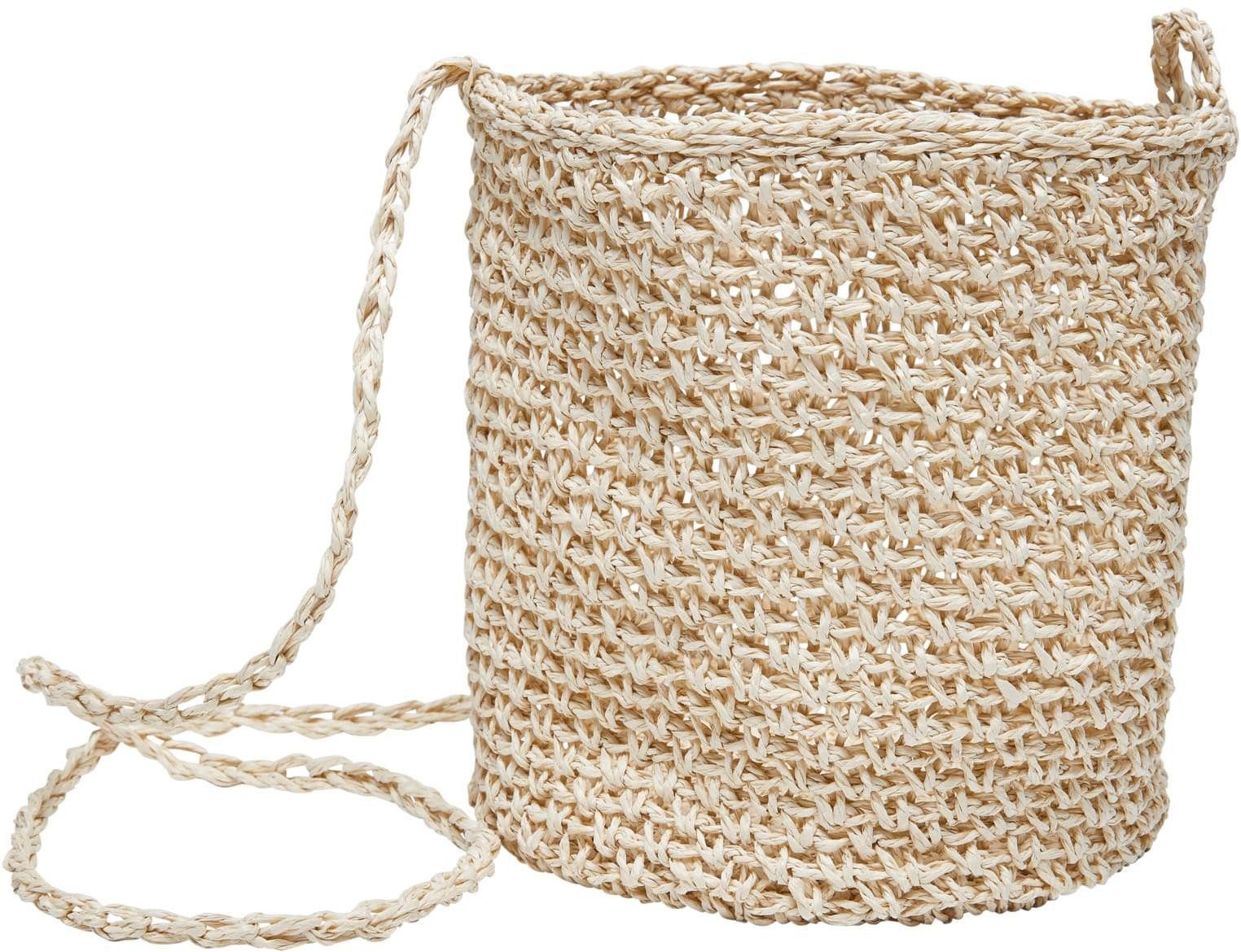 Umhängetasche Mini Nature Bast Crossbody Bag One Size