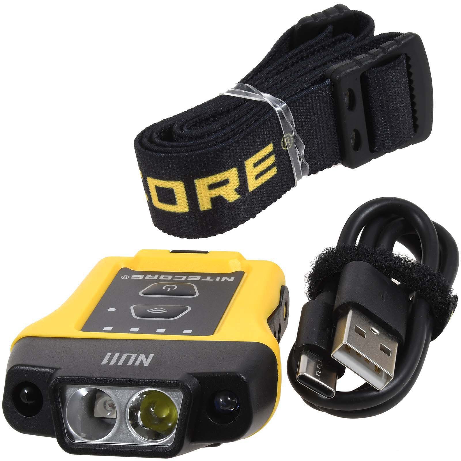 Nitecore LED Taschenlampe NU11 Clipleuchte mit IR-Sensor