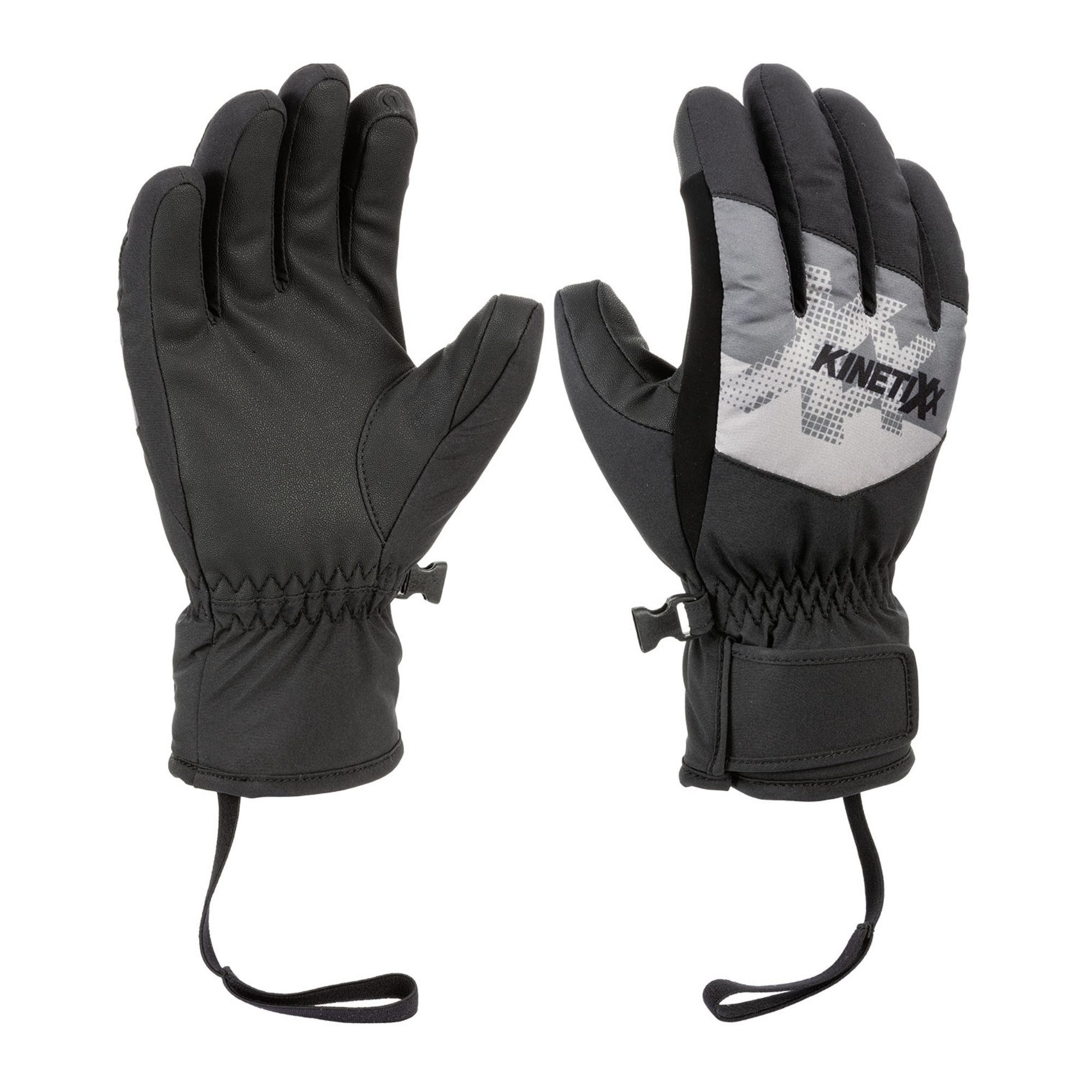 Kinetixx Skihandschuhe KinetiXx Carim Junior, Wasserdichter Kinder-Skihandschuh (im Schwarz, Blau, Pink, Rose und Olive) Winddicht, Touchscreen kompatibel, Wasserdicht, Nachhaltig, Warm