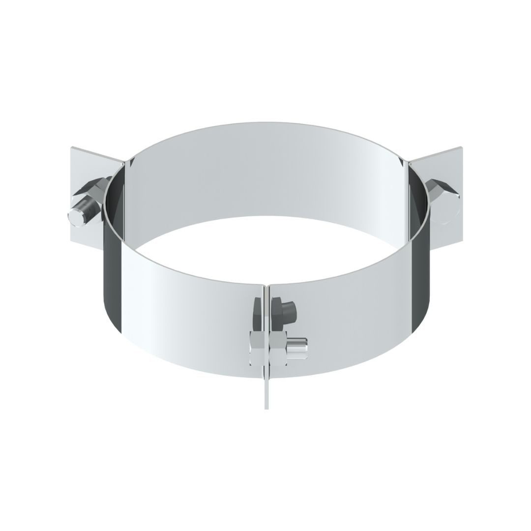 Jeremias Schornstein DW-FU Ø 80 mm 3-Punkt-Abspannschelle, Ø 80 mm