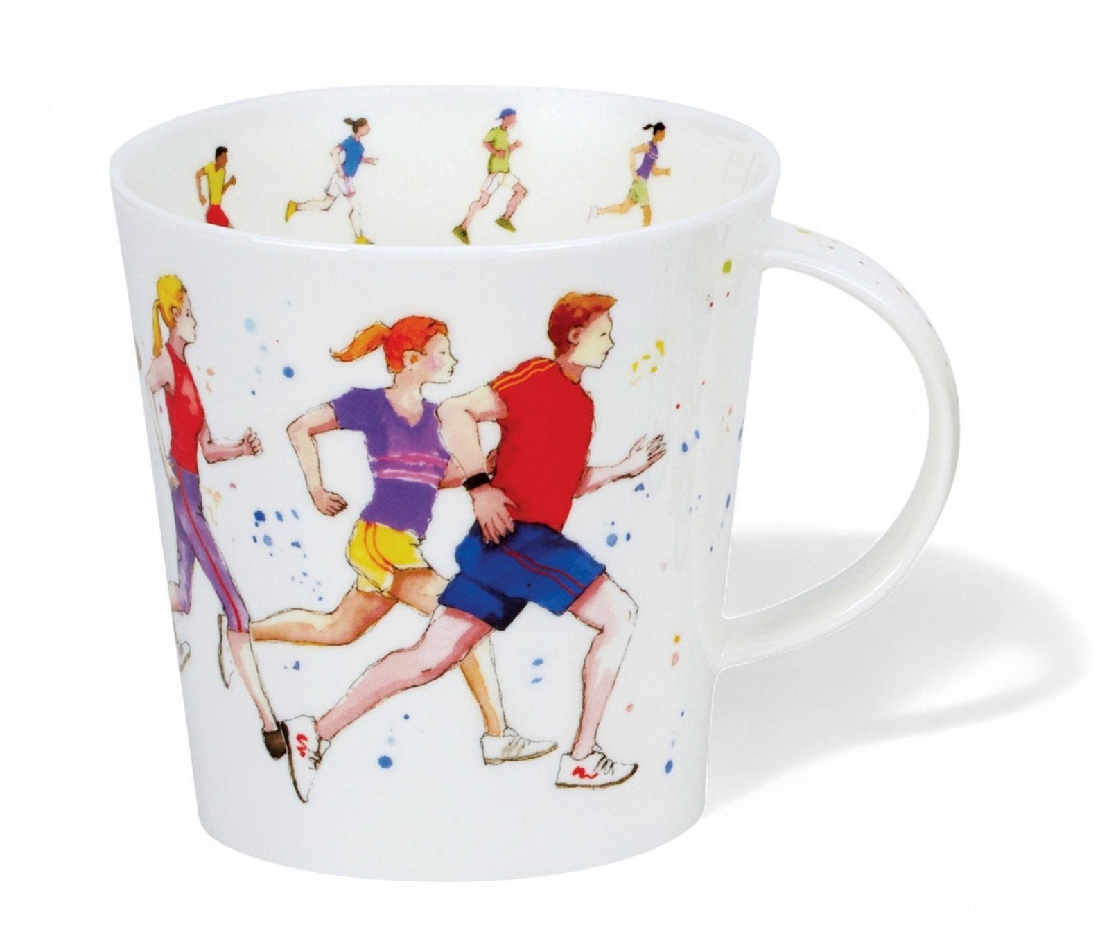 Dunoon Tasse Becher Cairngorm Going Distance 0,48l Fine Bone China Porzellan 480 ml, 1-tlg., Spülmaschinengeeignet