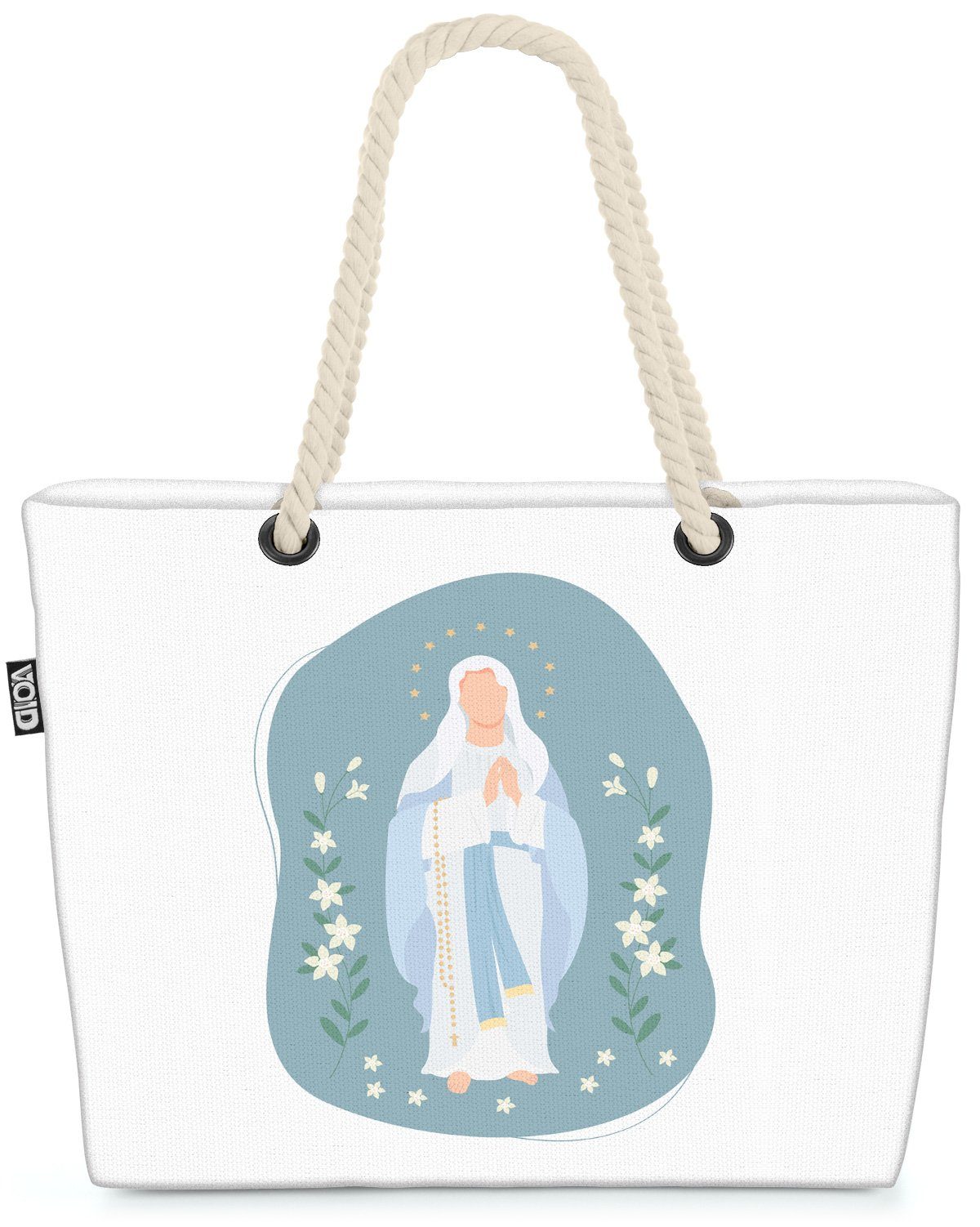 VOID Strandtasche (1-tlg), Heilige Maria Kirche Mutter Heilige Maria Kirche Mutter Glaube Religi