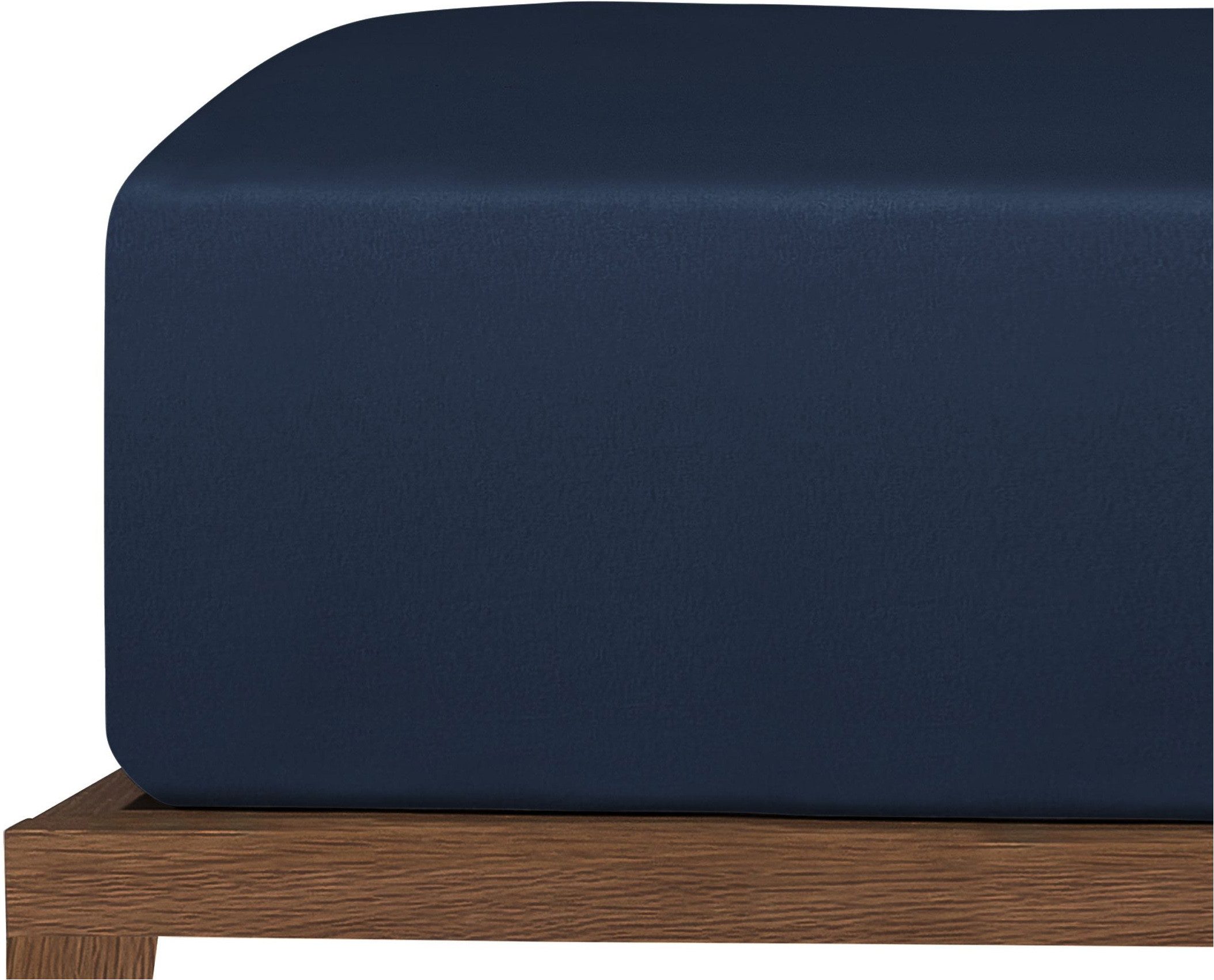 uncover by SCHIESSER Spannbettlaken New Jersey aus 100% Baumwolle, Jersey, Gummizug: rundum, (1 Stück), OEKO-TEX® MADE IN GREEN