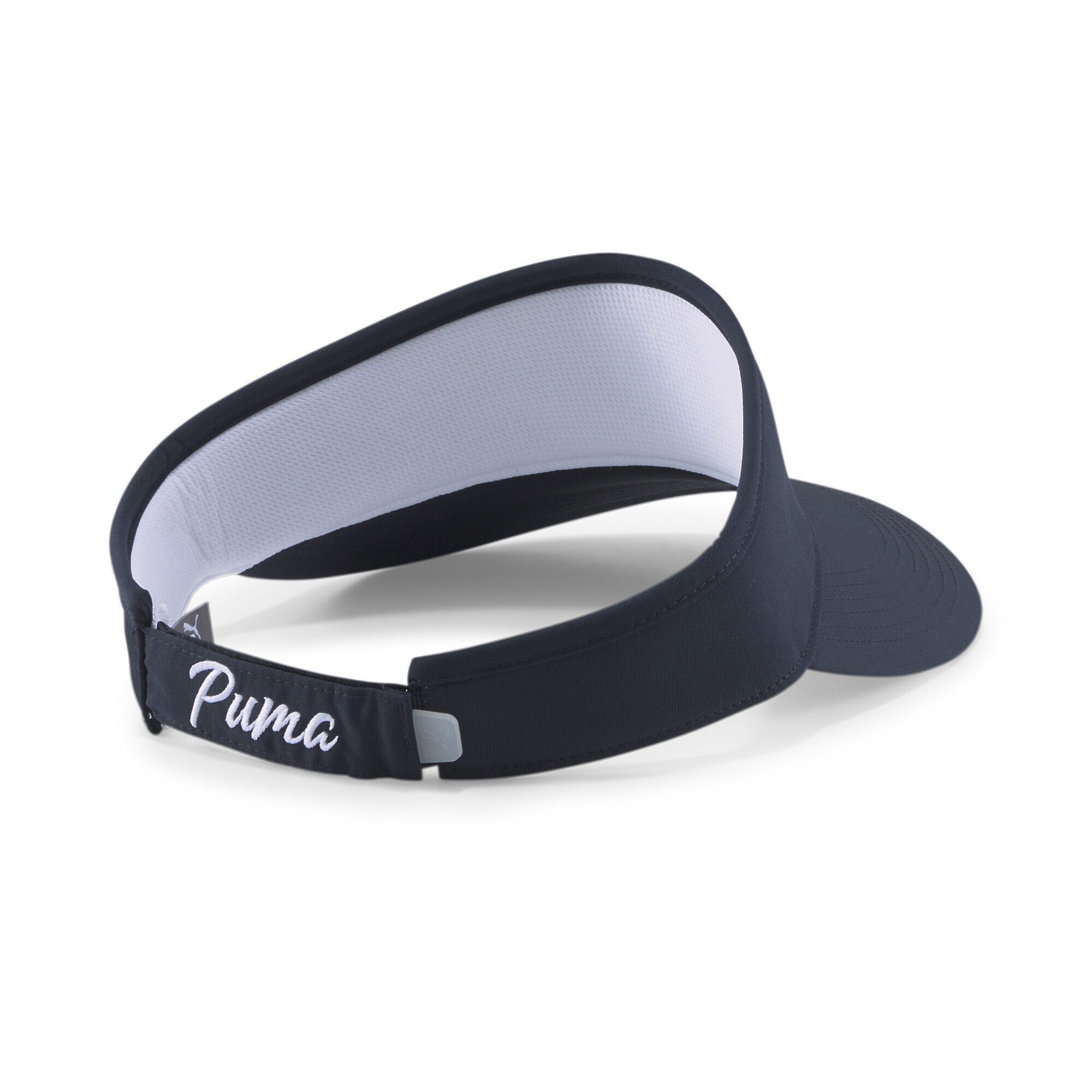 PUMA Visor P Golf White Visier Bright Blue Blazer Erwachsene Navy