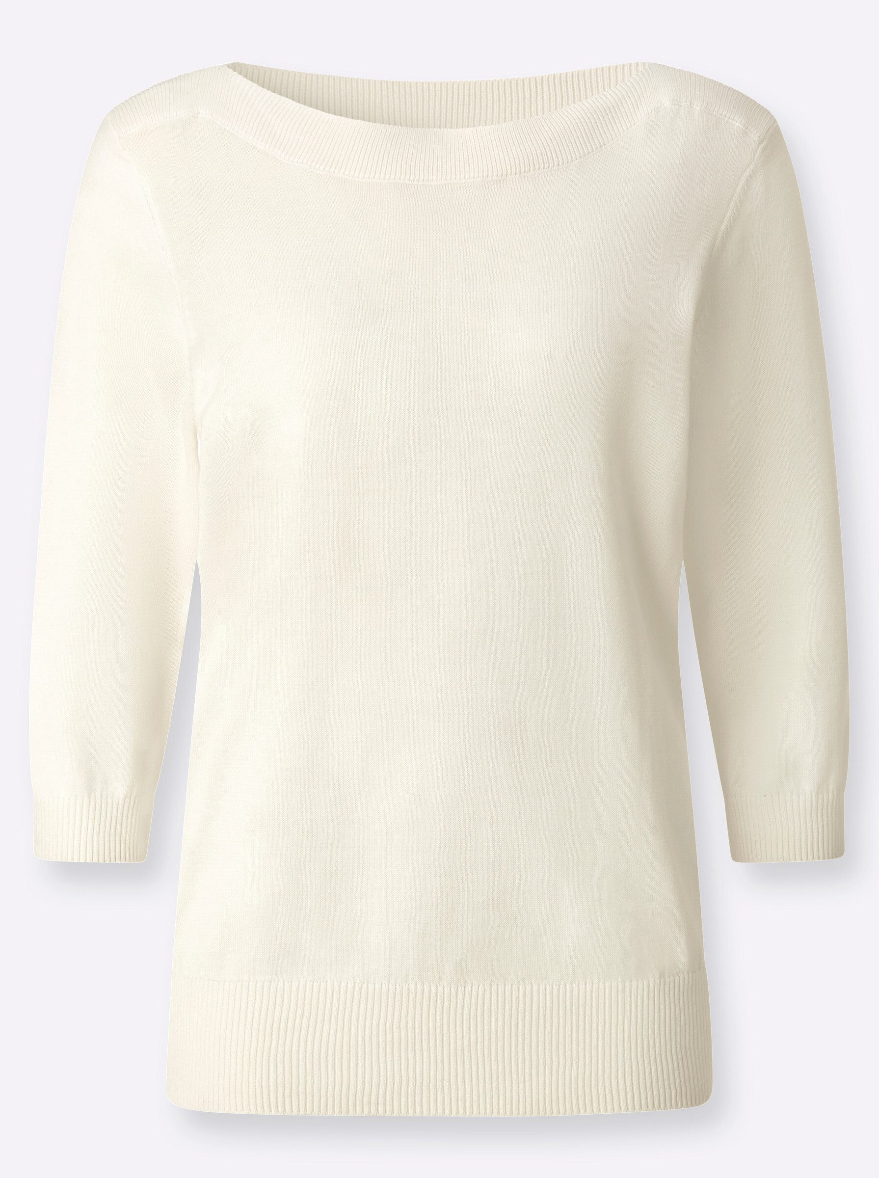 Strickpullover 3/4-Arm-Pullover 3/4-Arm Jersey
