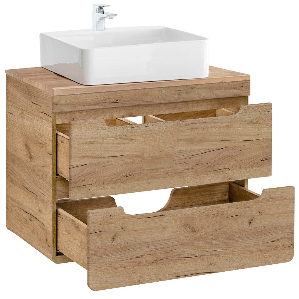 Lomadox Waschtisch LUTON-56-CRAFT, unterschrank 81 cm günstig online kaufen