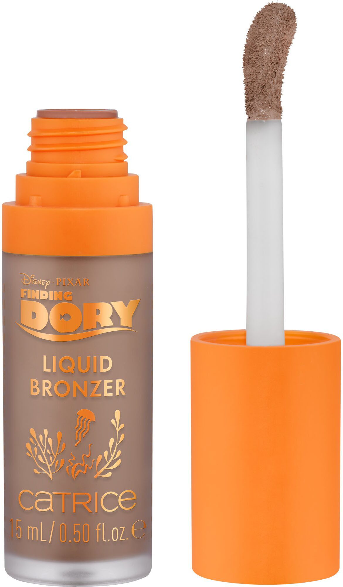 Catrice Bronzer-Puder Disney Pixar Finding Dory Matte Liquid Bronzer, 3-tlg., mit langanhaltendem Finish