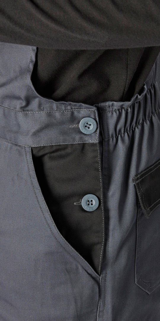 Dickies Arbeitslatzhose Elastischer zusätzlichen mit verstellbare Komfort für und vielen und Everyday Träger Kniepolstertasche Rücken Taschen
