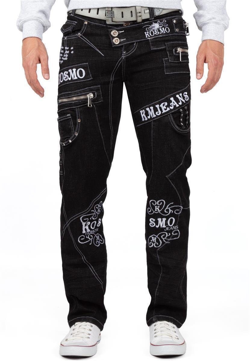 Kosmo Lupo 5-Pocket-Jeans Herren Regular Fit günstig online kaufen