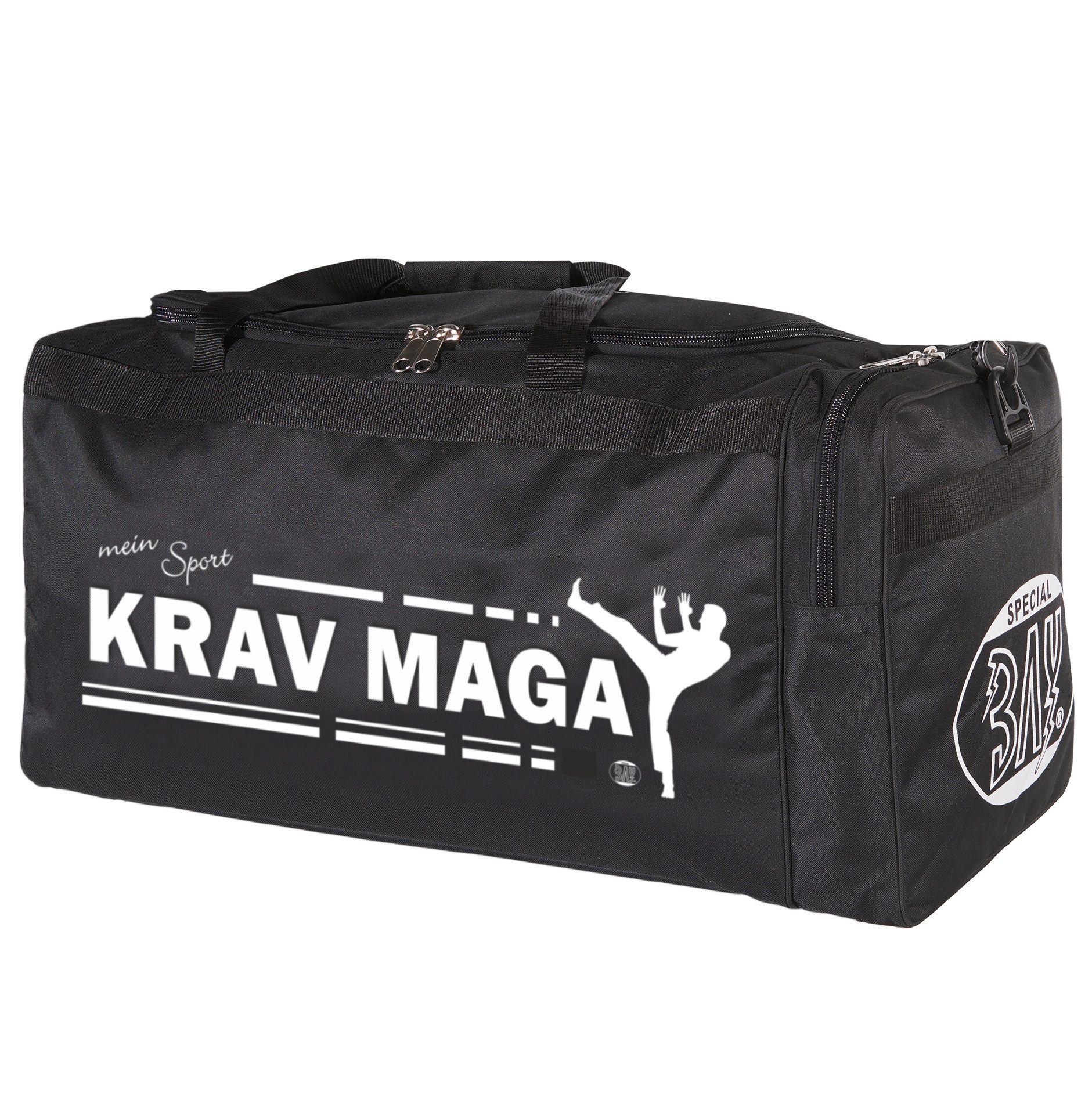 BAY-Sports Sporttasche Trainingstasche mein Sport Krav Maga Self Defense Sport Training SV, 70 cm XL