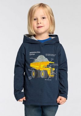 KIDSWORLD Langarmshirt LKW KIPPER Druck für kleine Jungen