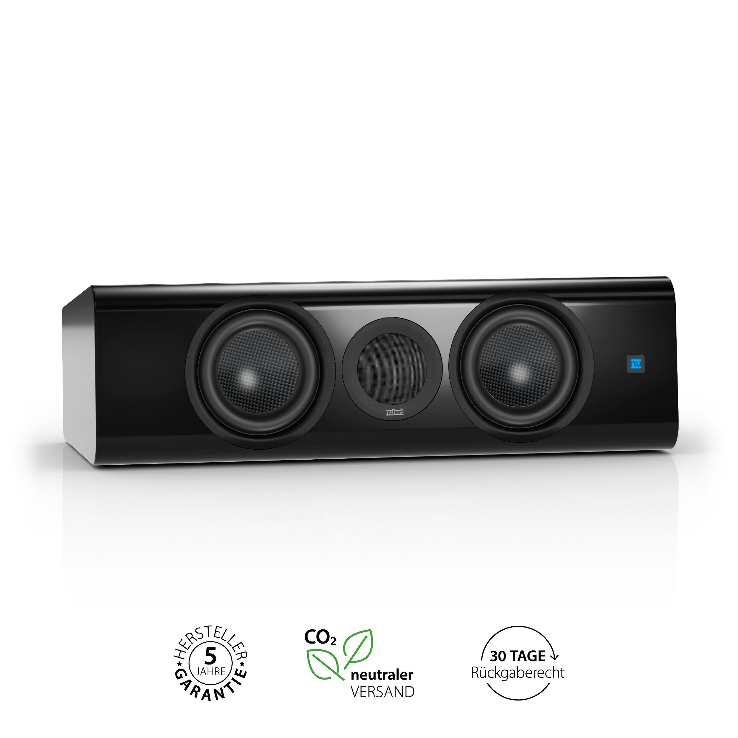 Nubert nuZeo 6c Center-Lautsprecher (Nubert X-Remote, High End Aktivlautsprecher)
